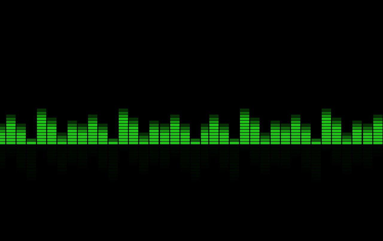 1280x804 Green Equalizer wallpaper. Green Equalizer