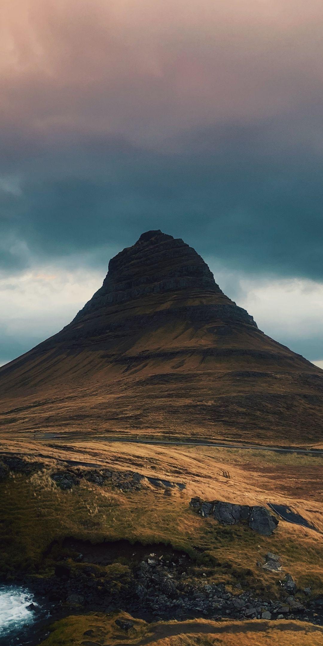 1080x2160 Iceland, mountain peak, landscape, 1080x2160 wallpaper. Iceland wallpaper, Iceland landscape, Landscape