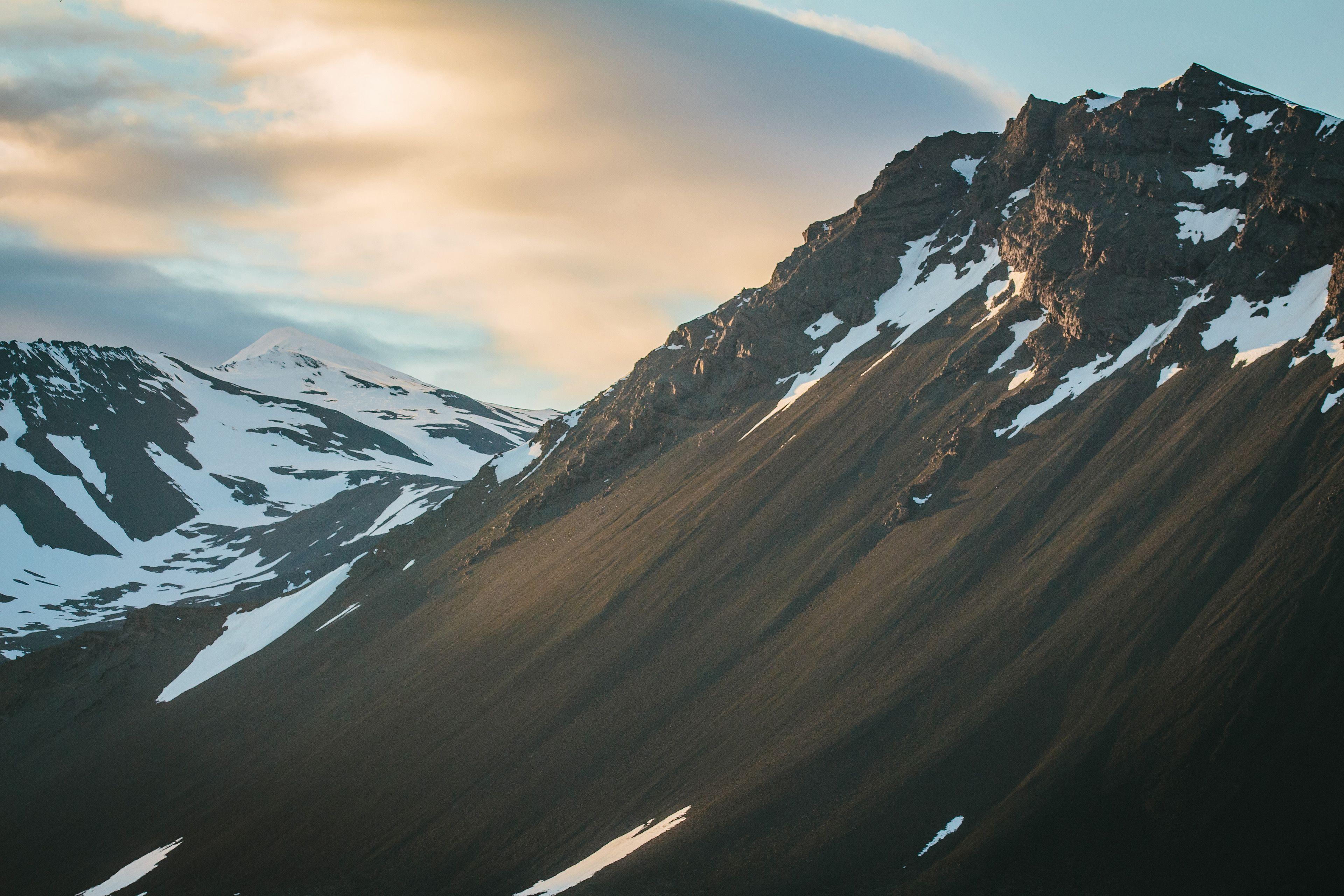3840x2560 #Evening, #Landscape, #Iceland, K, #Mountains. Mocah.org HD Wallpaper