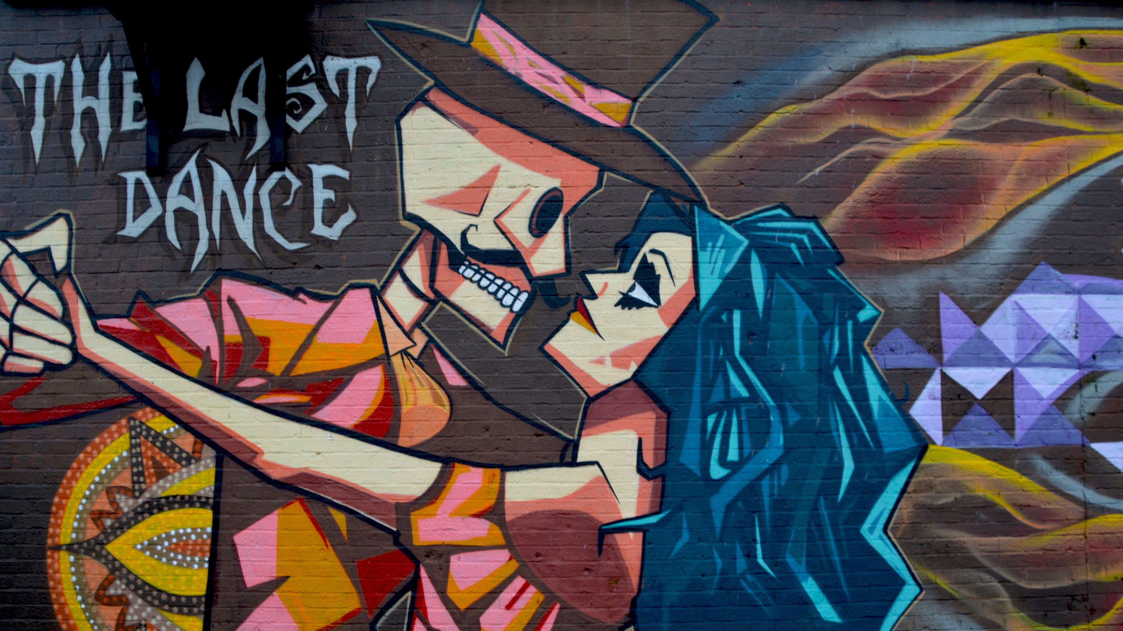3840x2160 Desktop Graffiti Art Wallpaper