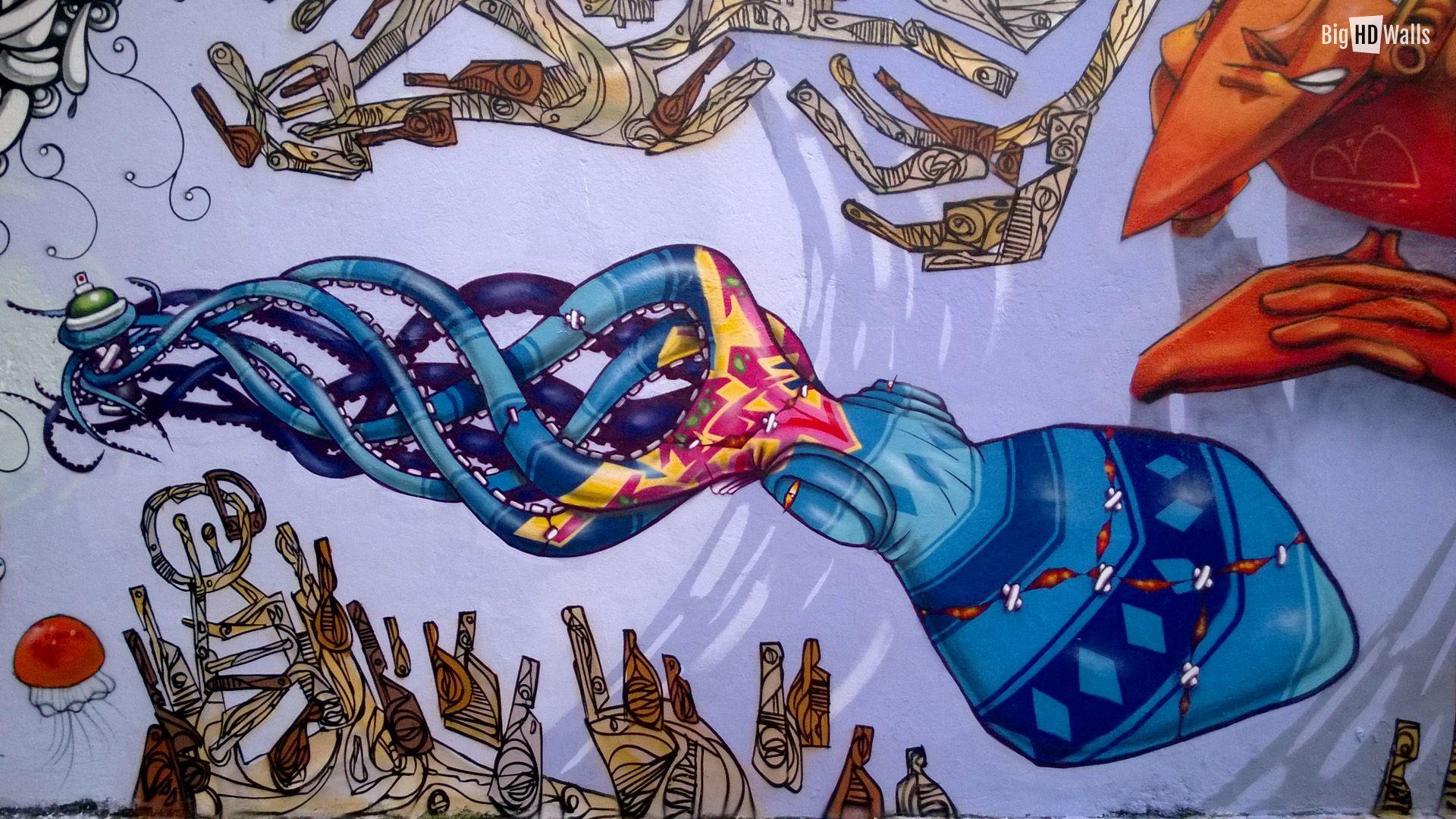 1920x1080 Street art Graffiti Wallpaper