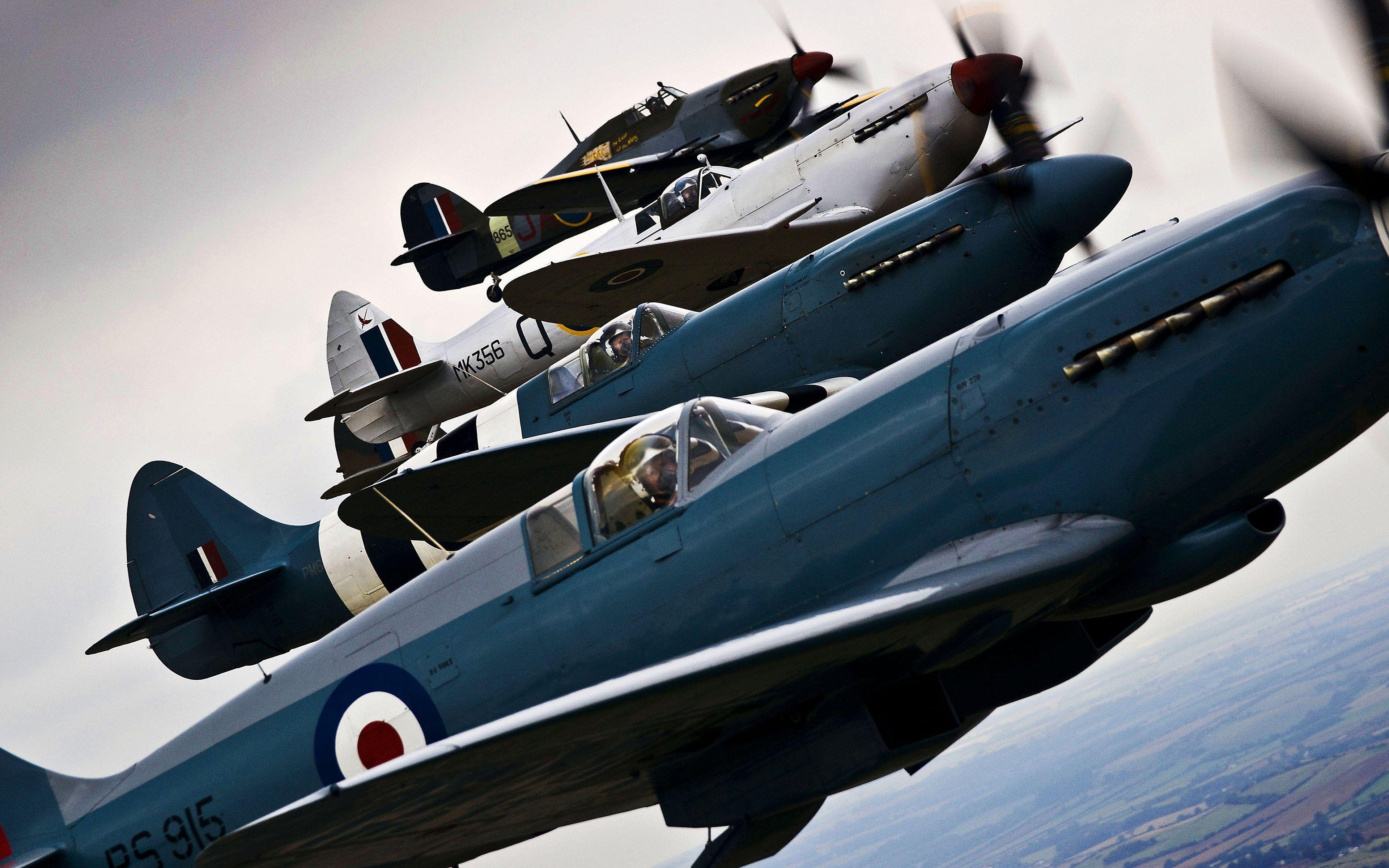 3840x2400 free desktop wallpaper downloads hawker hurricane. Fighter aircraft, Vintage aircraft, Aircraft