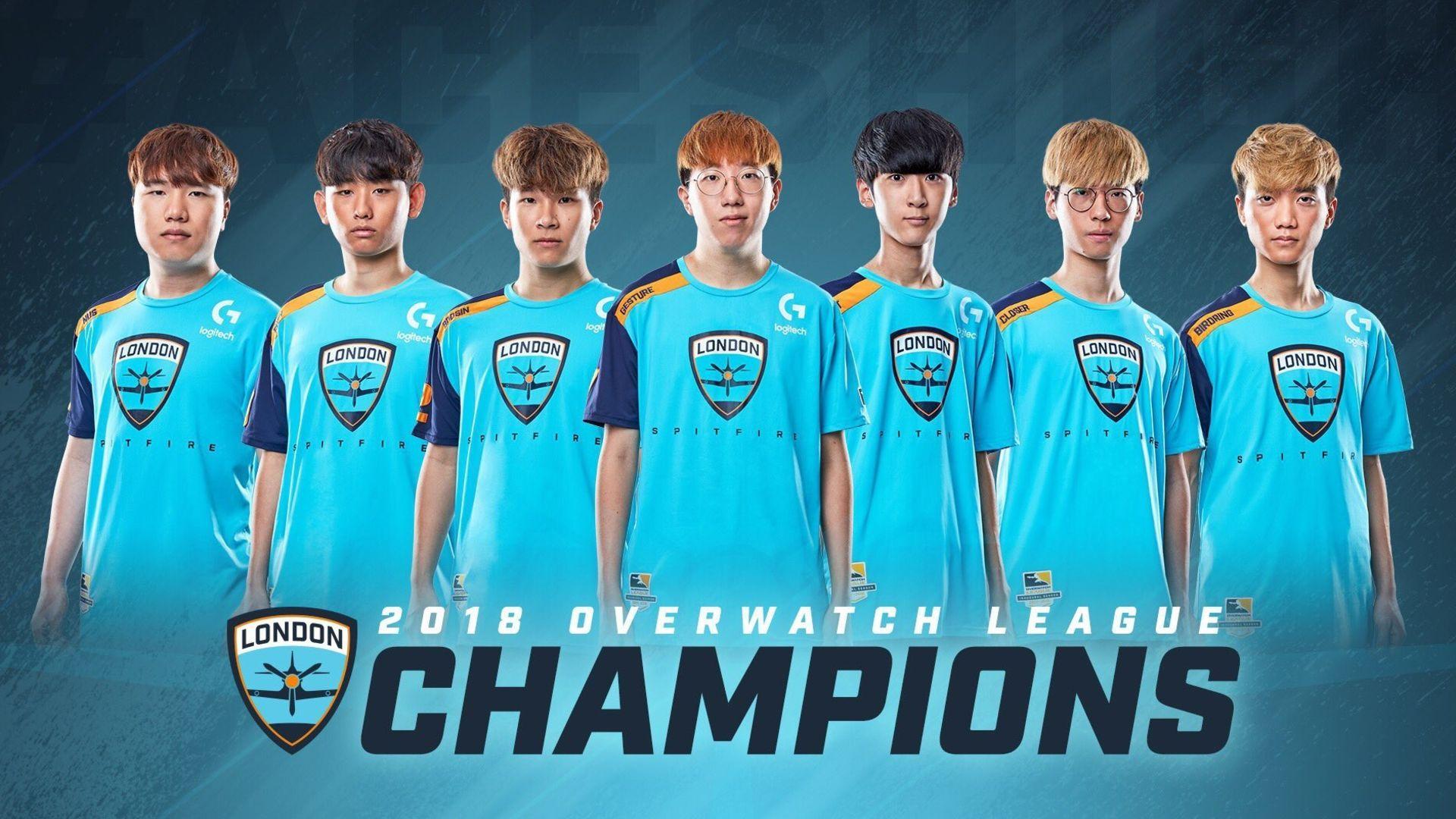 1920x1080 London Spitfire Wins the first Overwatch League Final •