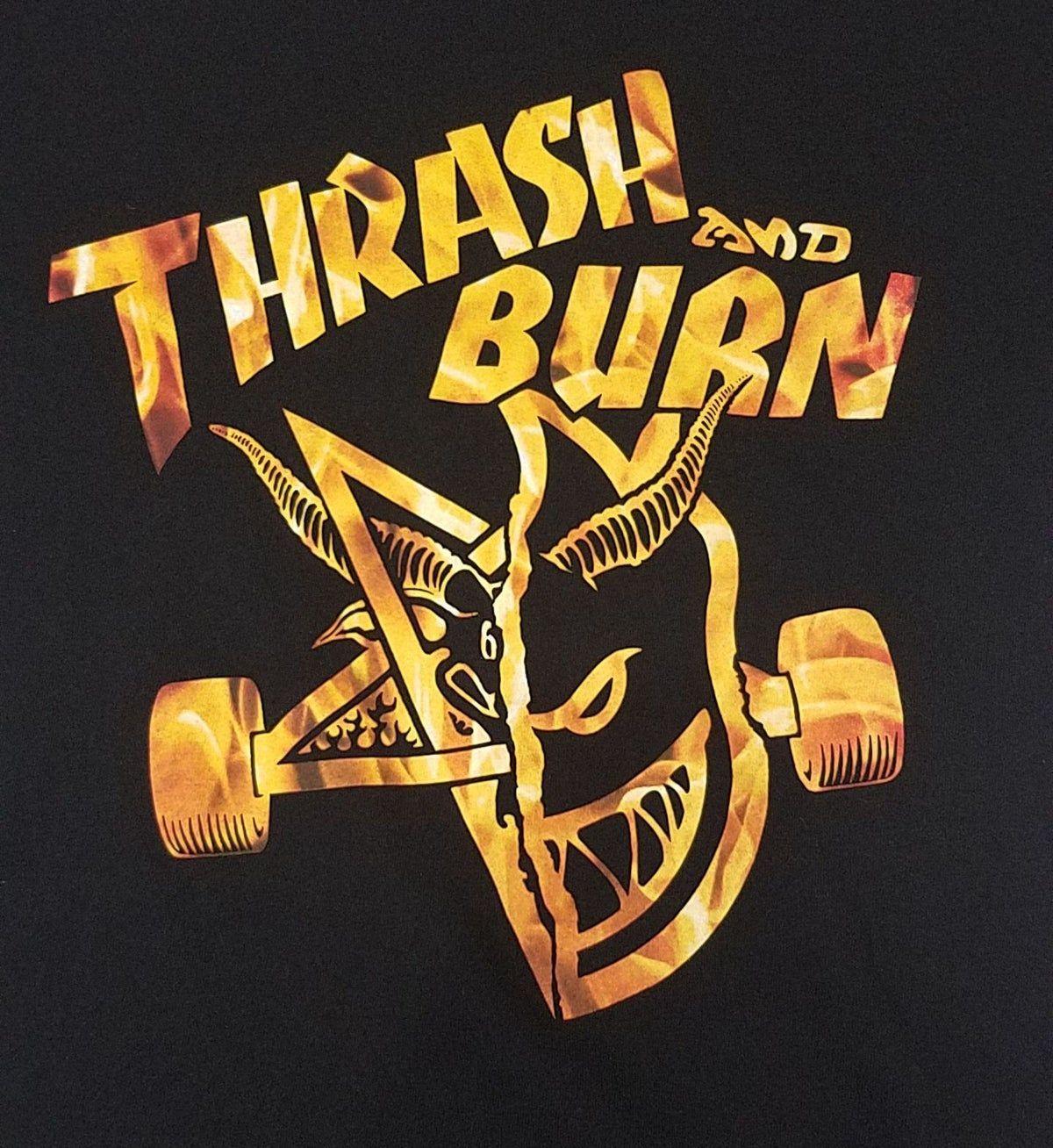 1200x1308 Spitfire Shirt Skateboard Thrasher. Skateboard logo, Skateboard deck art, Thrasher