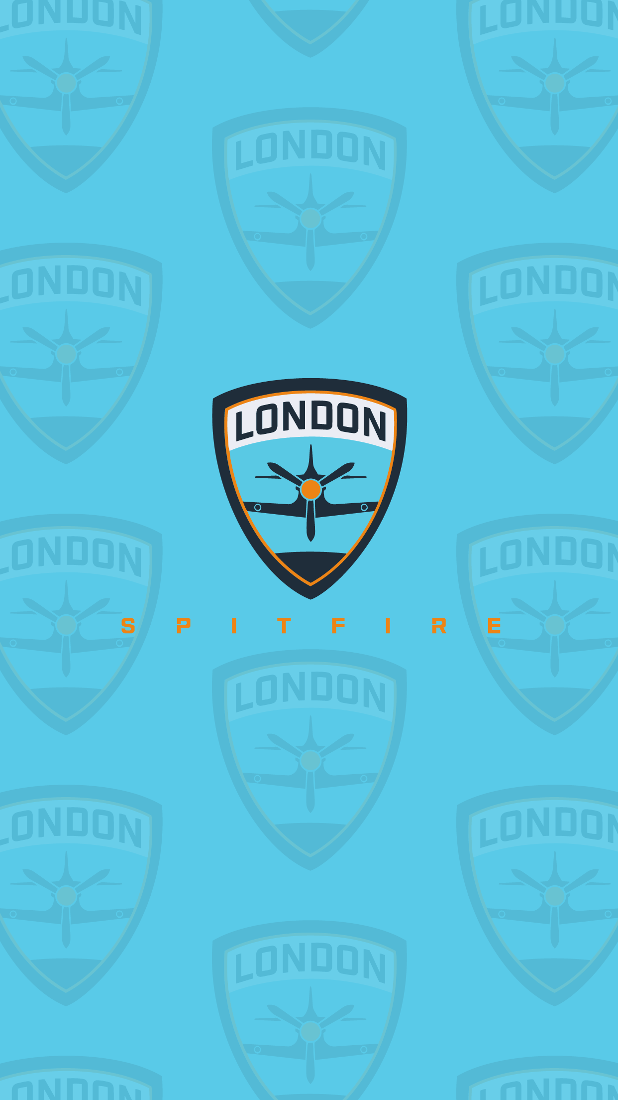 1242x2208 London Spitfire Wallpaper