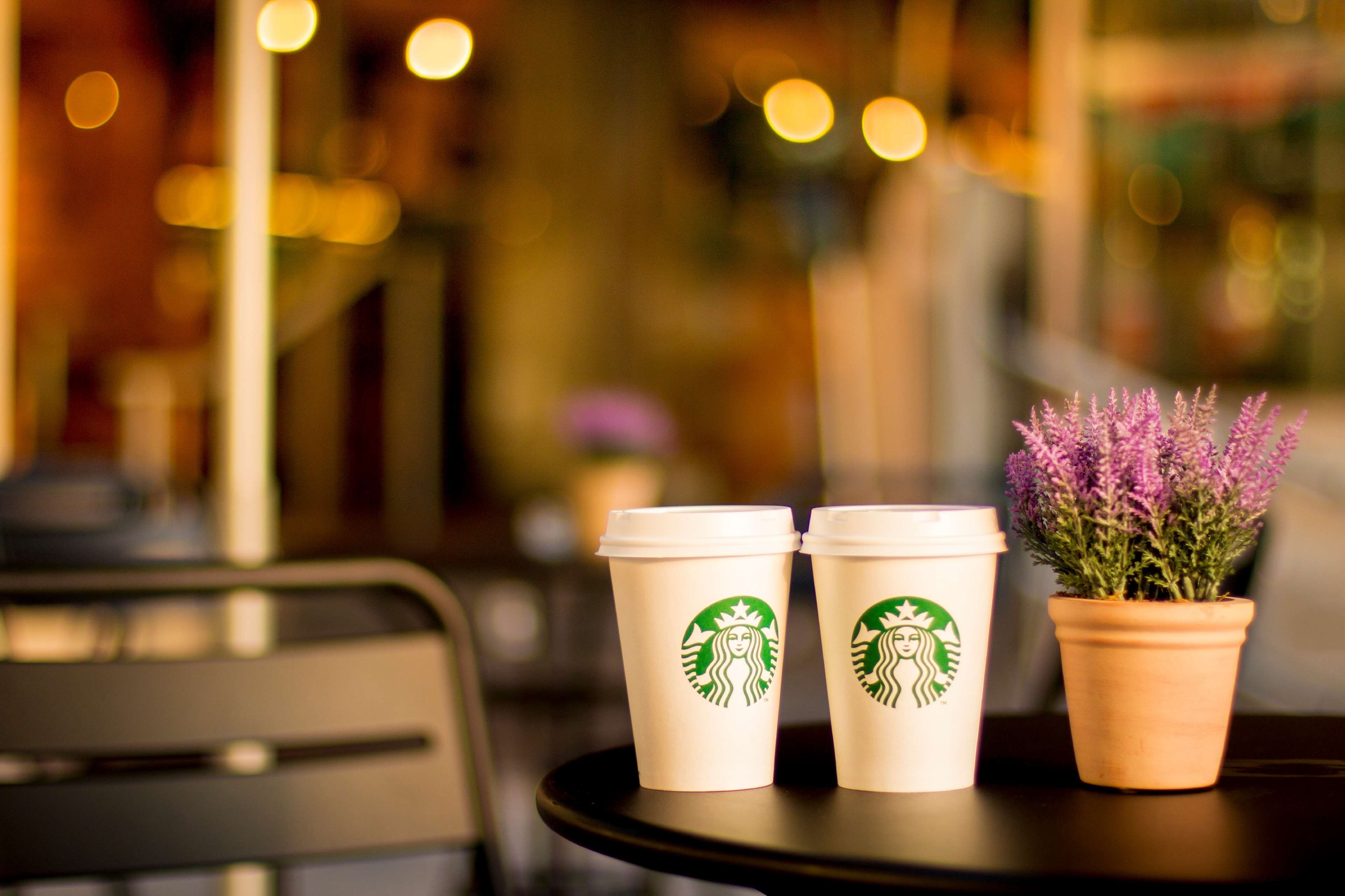 3840x2560 coffee shop HD wallpaper, Background