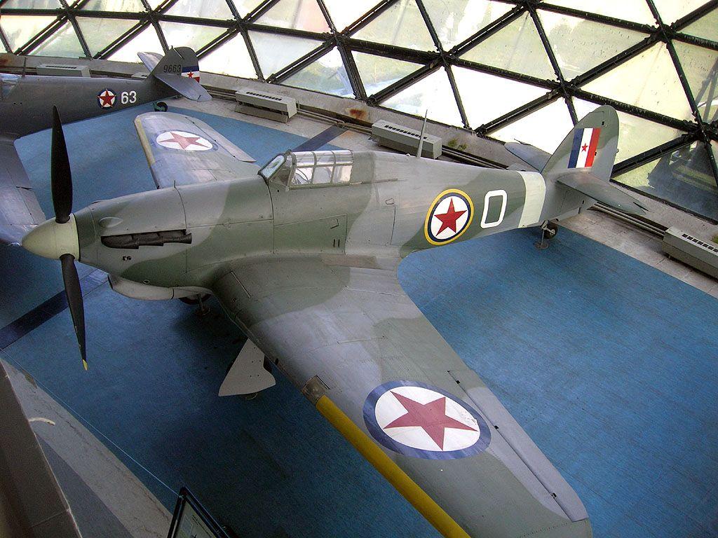 1024x768 Hawker Hurricane in Yugoslav service