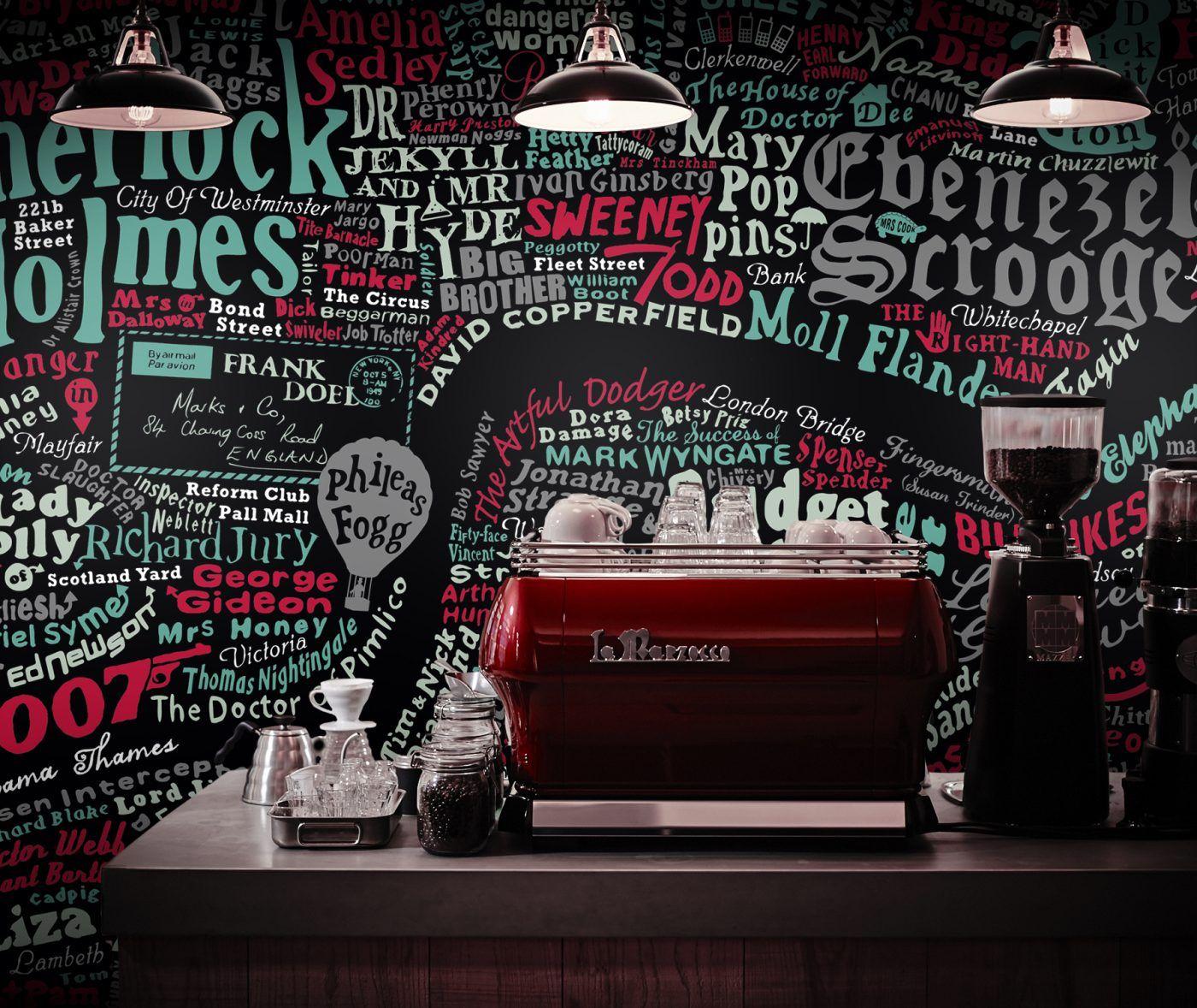 1400x1178 Cool Cafe Interior Stylish Wallpaper For The Hills