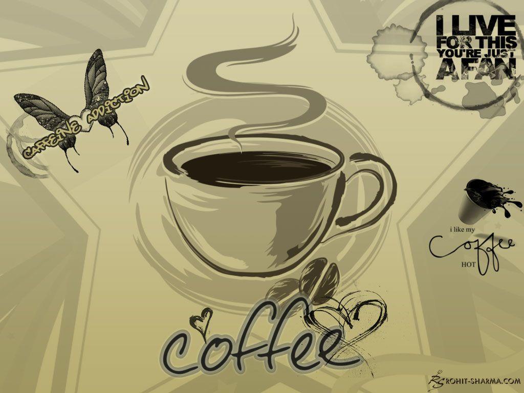 1024x768 Coffee House Wallpaper
