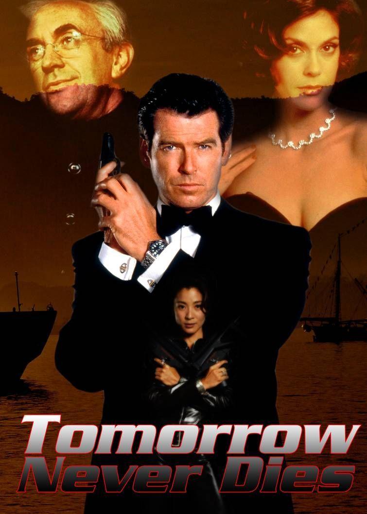 755x1058 Tomorrow Never Dies Poster. James bond movie posters, James bond movies, James bond