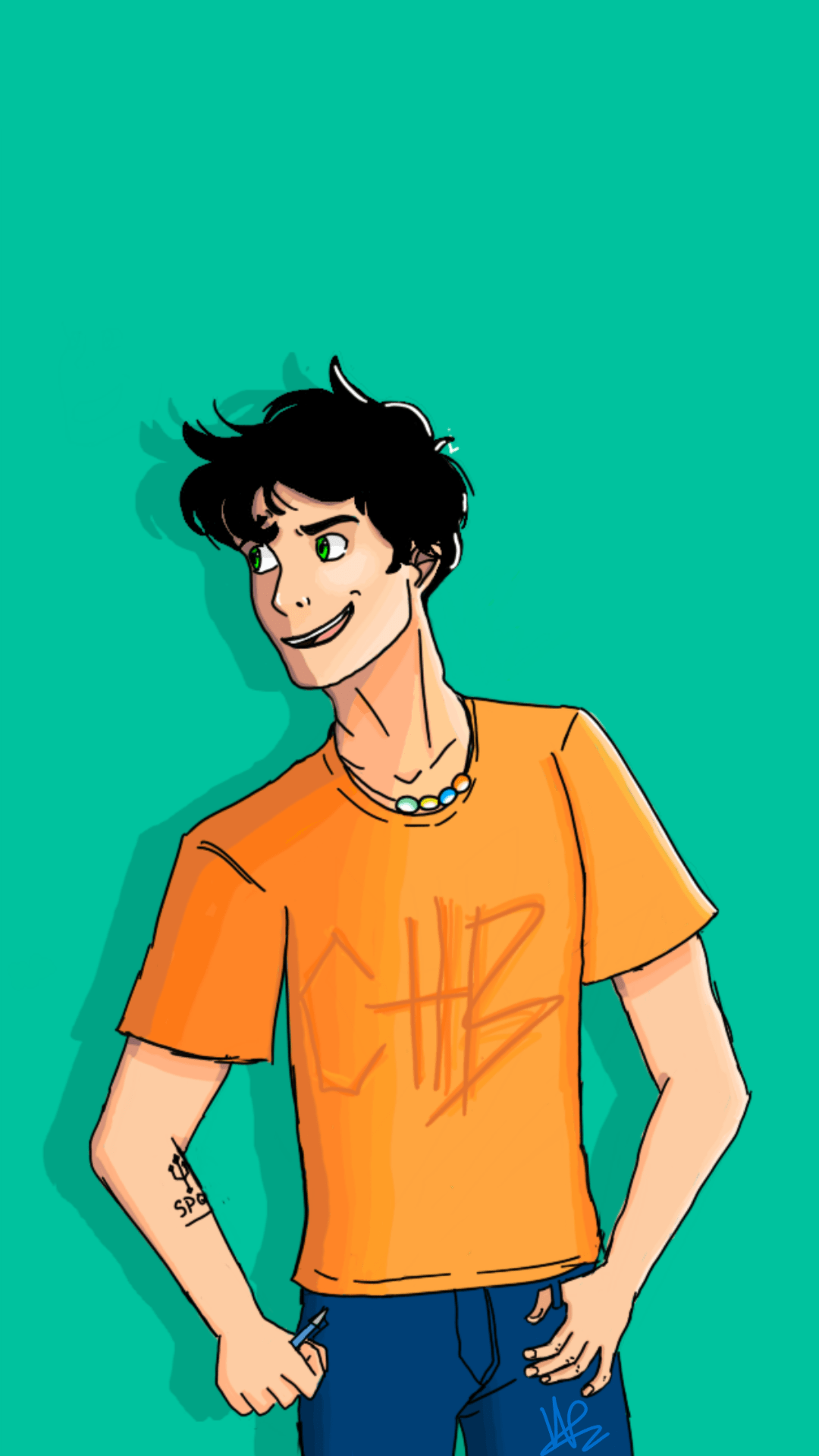 1080x1920 Percy Jackson wallpaper made by me. 1080×1920