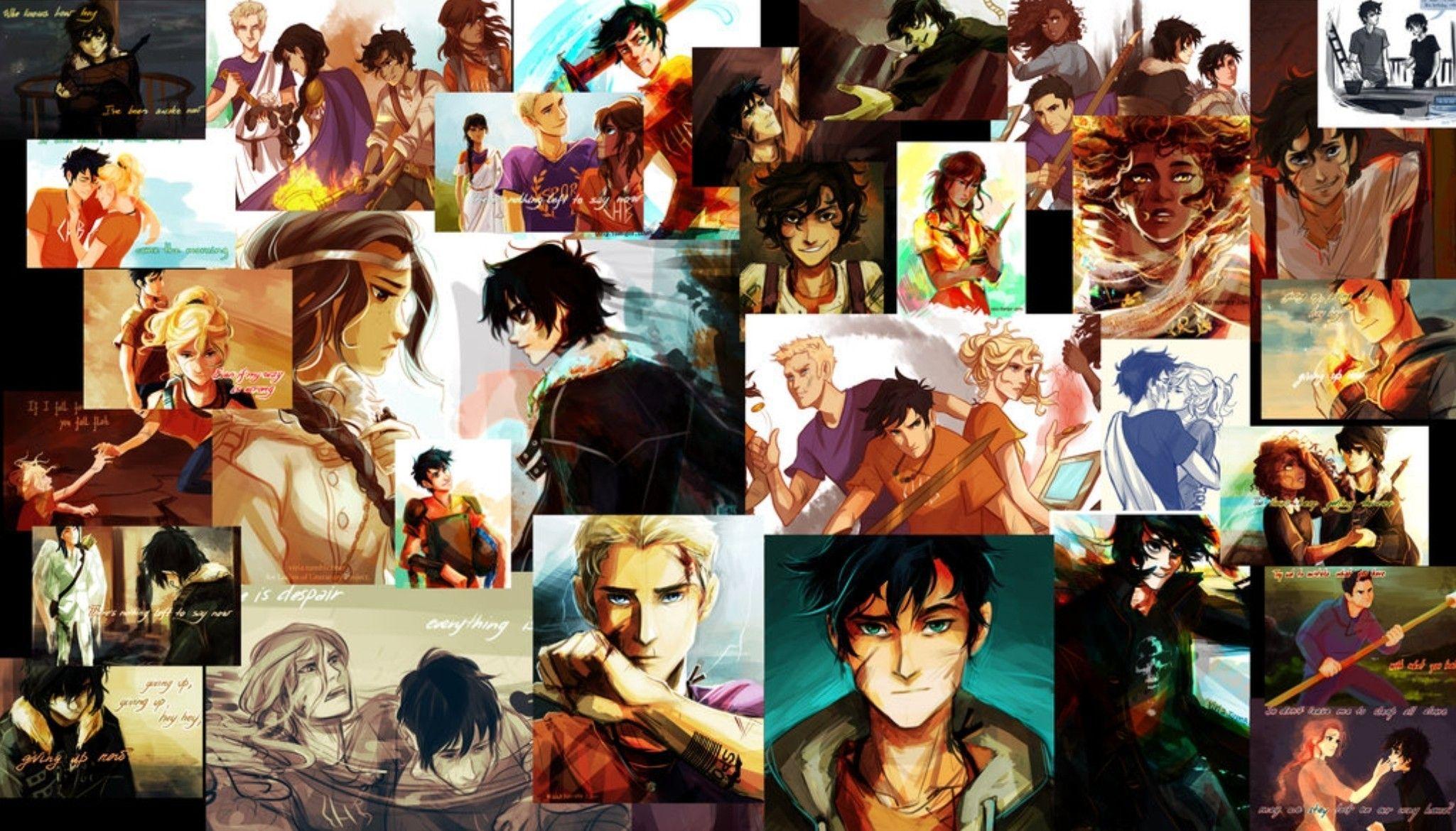 2049x1170 • Percy Jackson. Percy jackson art, Percy jackson books, Percy jackson fan art