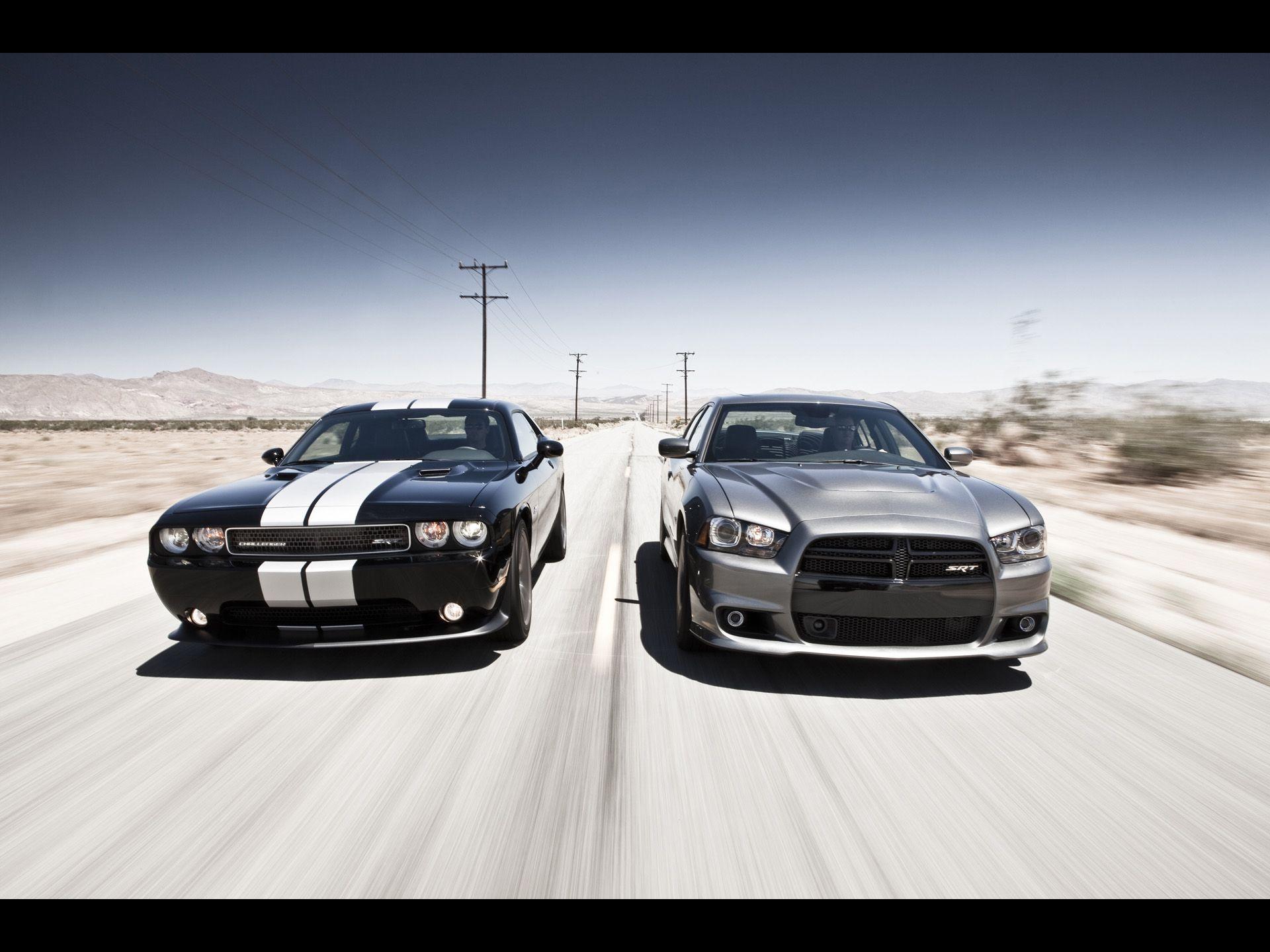 1920x1440 Dodge Challenger SRT8 Charger SRT8 Front wallpaper. Dodge Challenger SRT8 Charger SRT8 Front