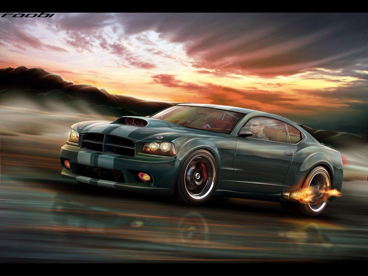 1280x960 Dodge HD Wallpaper Charger Charger Srt8 Body Kit