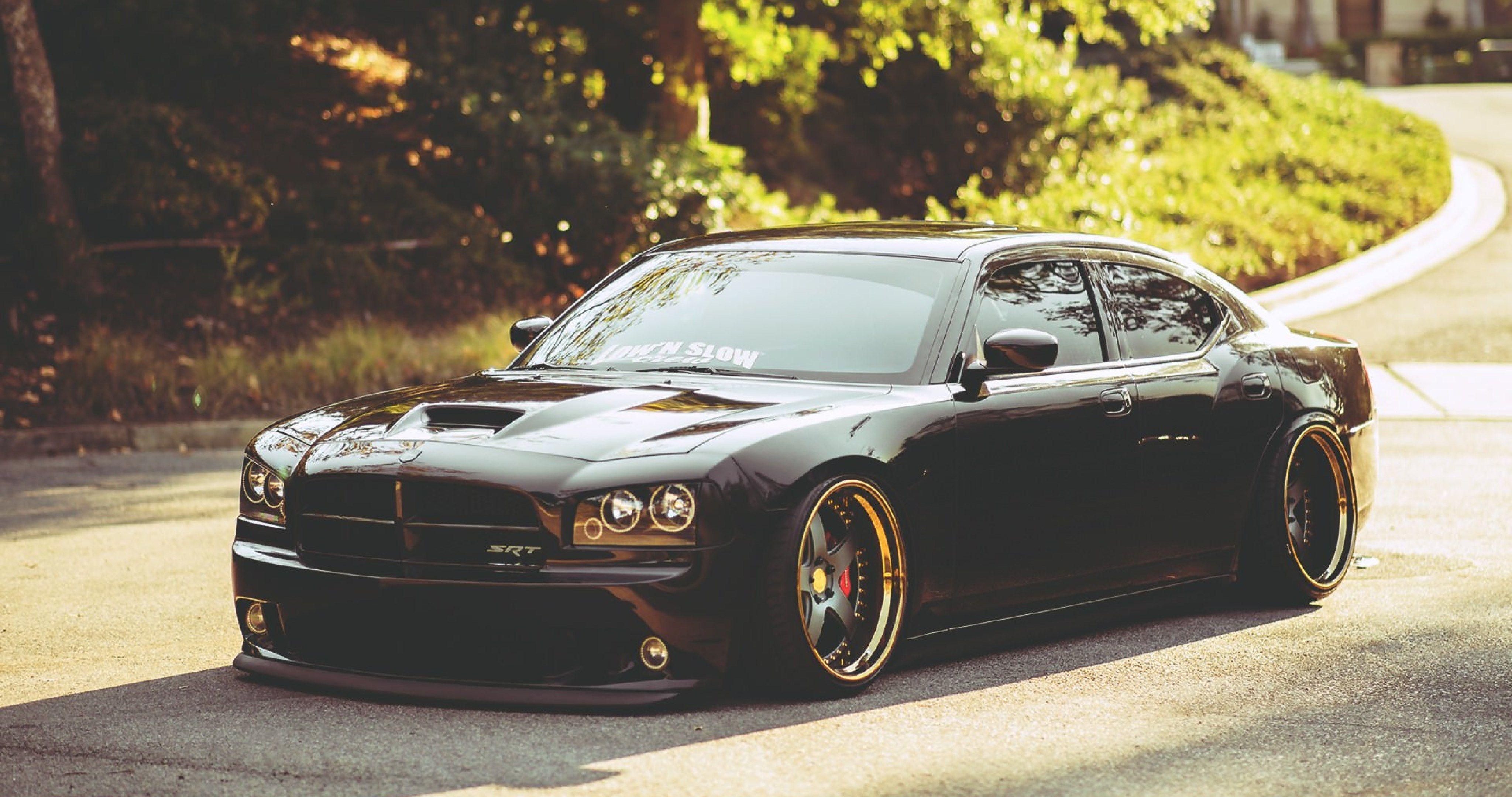 4096x2160 Dodge Charger Blacktop Wallpaper HD Car Wallpaper Srt8