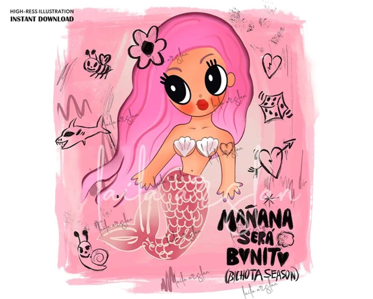 1200x960 Karol G New Album Cover Manana Sera Bonito Bichota, Instant Download