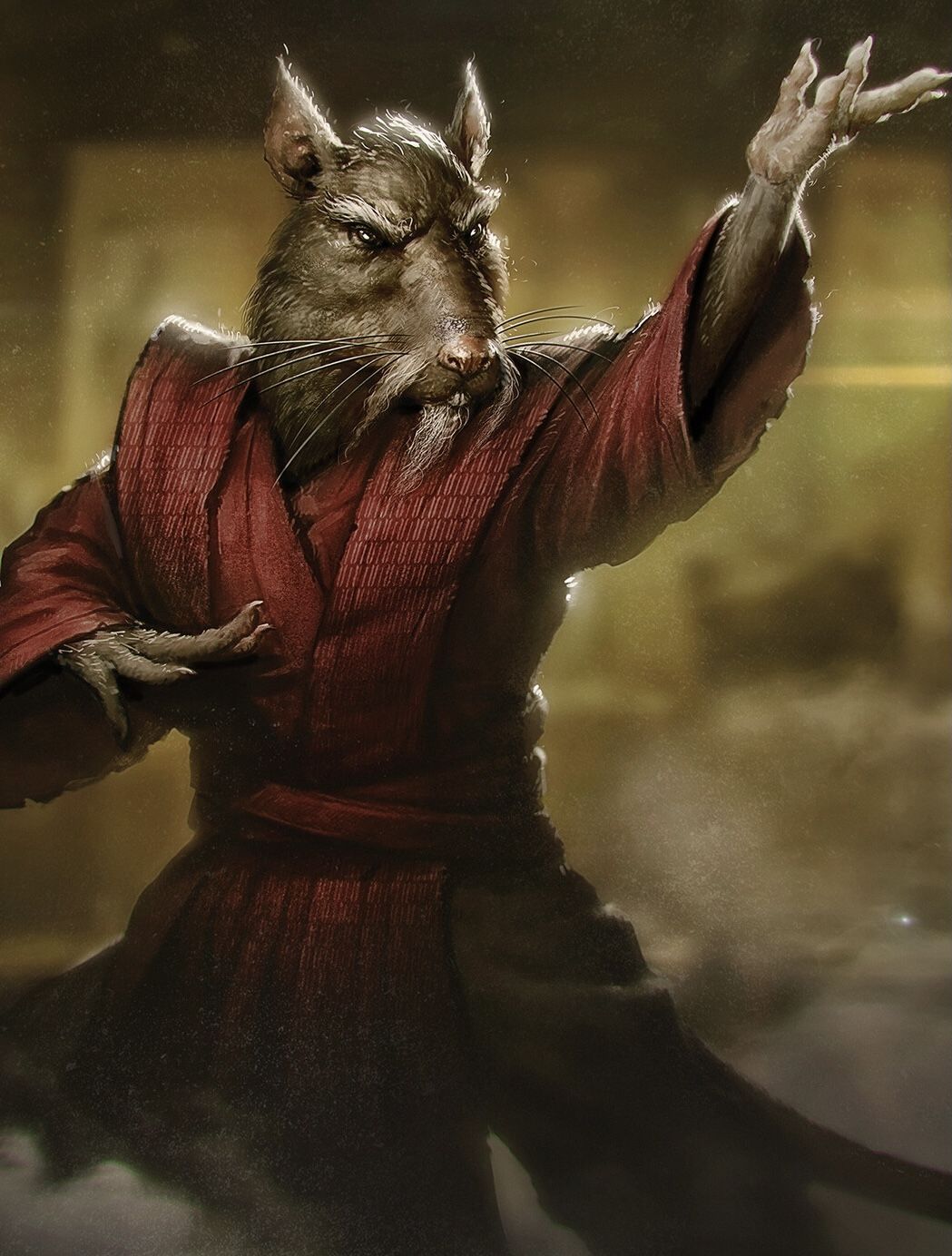 1049x1384 Master splinter wallpaper. Master splinter artwork, Tmnt art, Ninja splinter