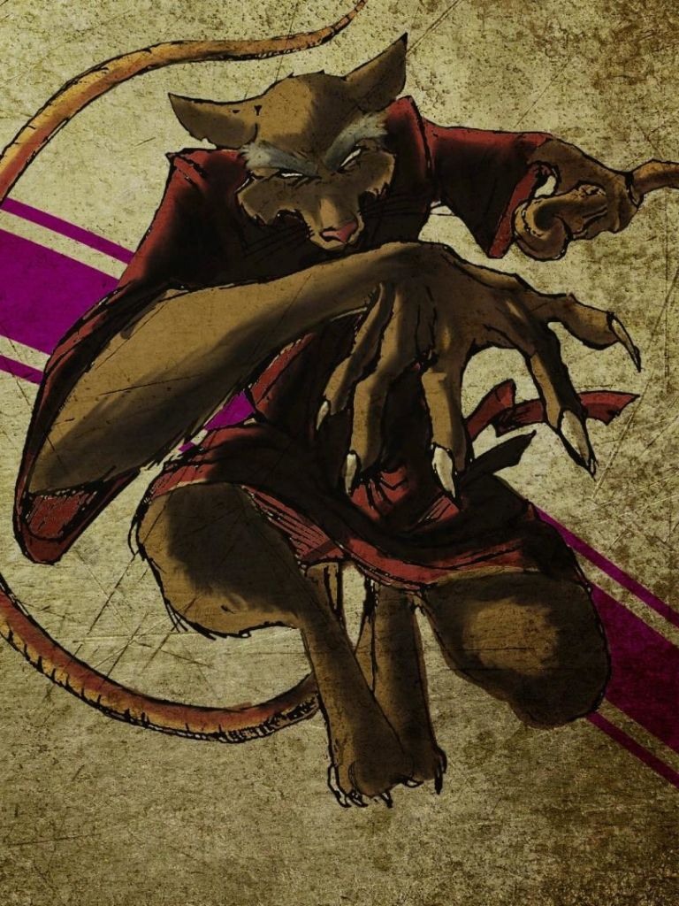 768x1024 Splinter (Tmnt) Phone Wallpaper: Free 4K & HD Downloads