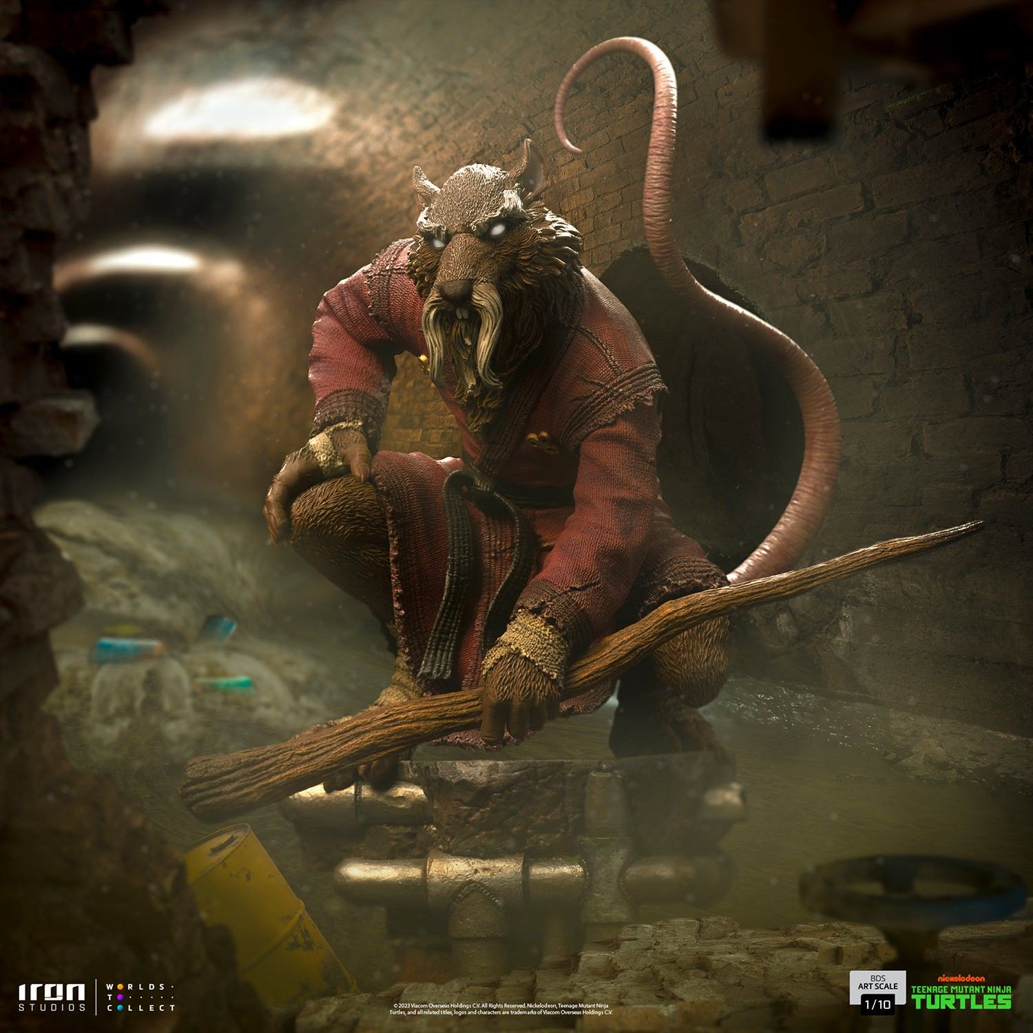 1500x1500 Master Splinter 1:10 Scale Statue