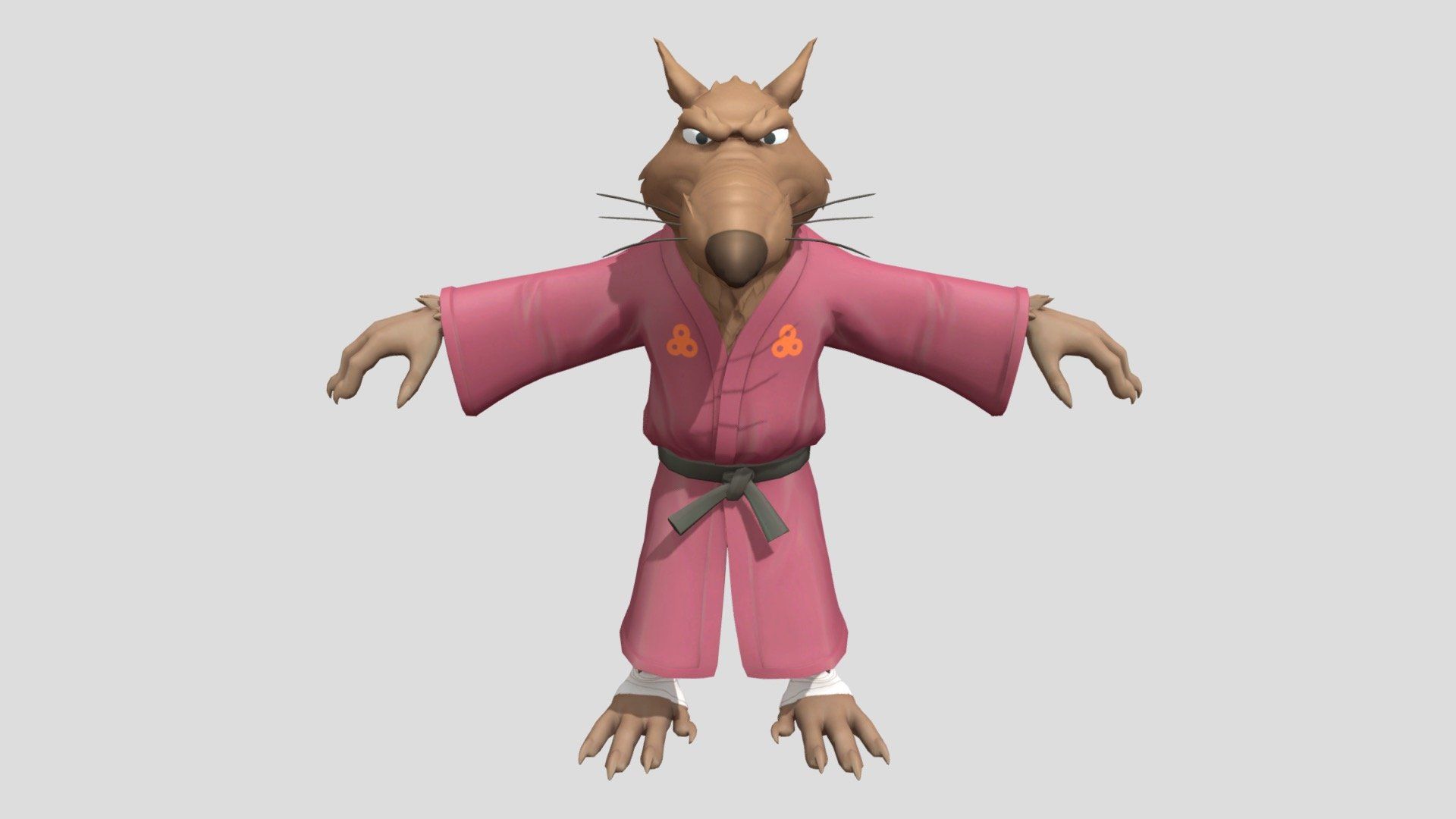 1920x1080 NASB2 Master Splinter Free 3D model by SMF Features Developed From Cheryl Hill [6b10ce0]