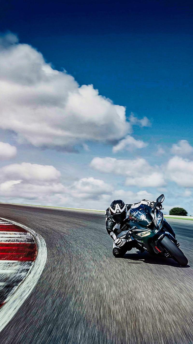 800x1422 Super bike, driver, moto, motorcycle, race, racing, track, HD phone wallpaper