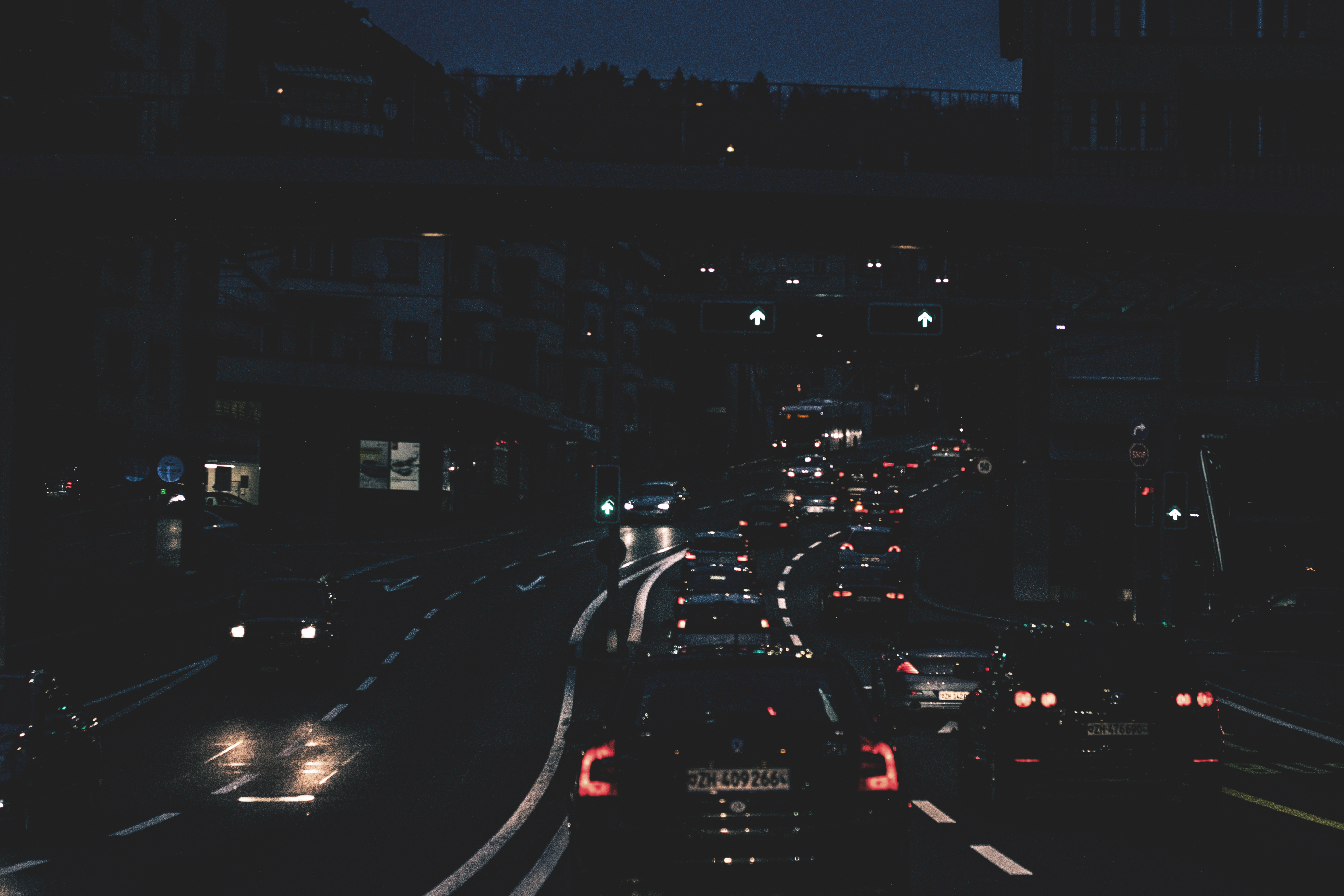 5660x3774 night city, city lights, cars Wallpaper, HD City 4K Wallpaper, Image and Background