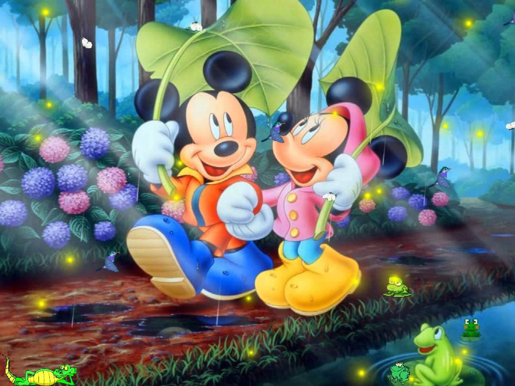 1024x768 Disney Anime Wallpaper