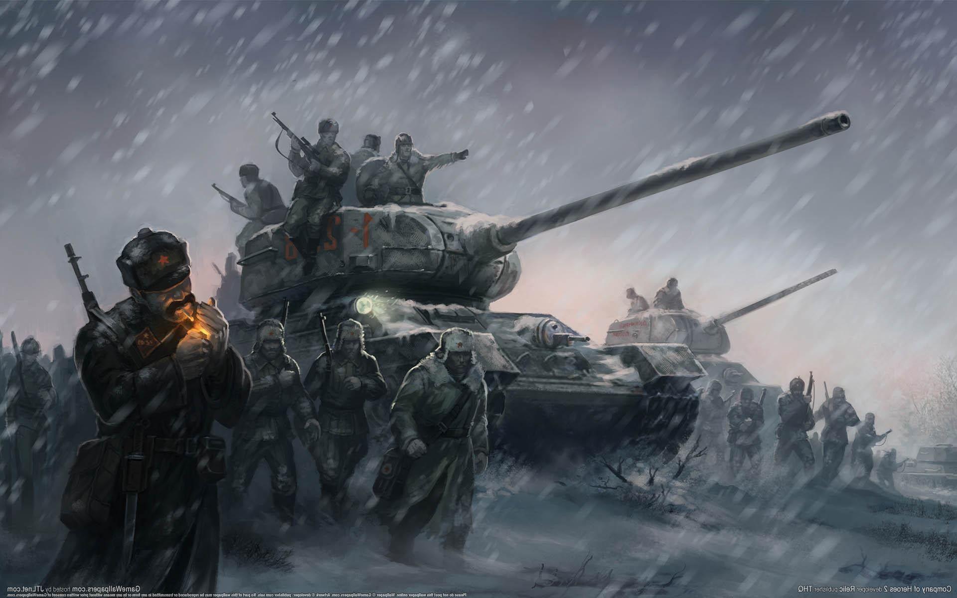 1920x1200 Ww2 Tanks Wallpaper