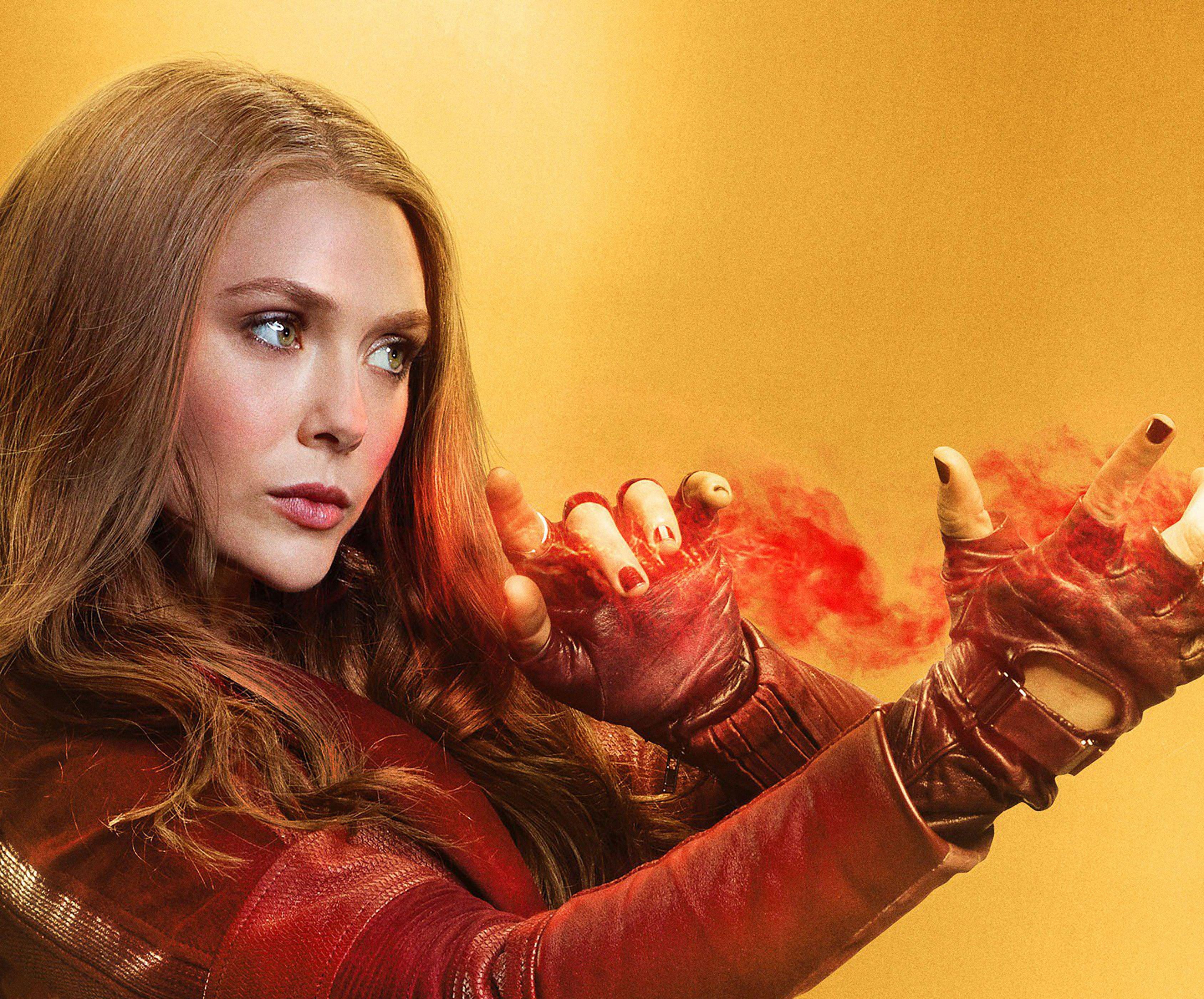 3376x2800 Wallpaper Scarlet Witch, Wanda Maximoff, Elizabeth Olsen, Marvel Comics, Movies,. Wallpaper for iPhone, Android, Mobile and Desktop