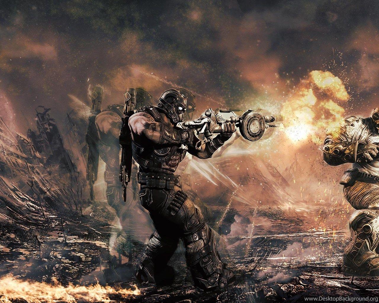 1280x1024 Gears Of War 3 Wallpaper Desktop Background
