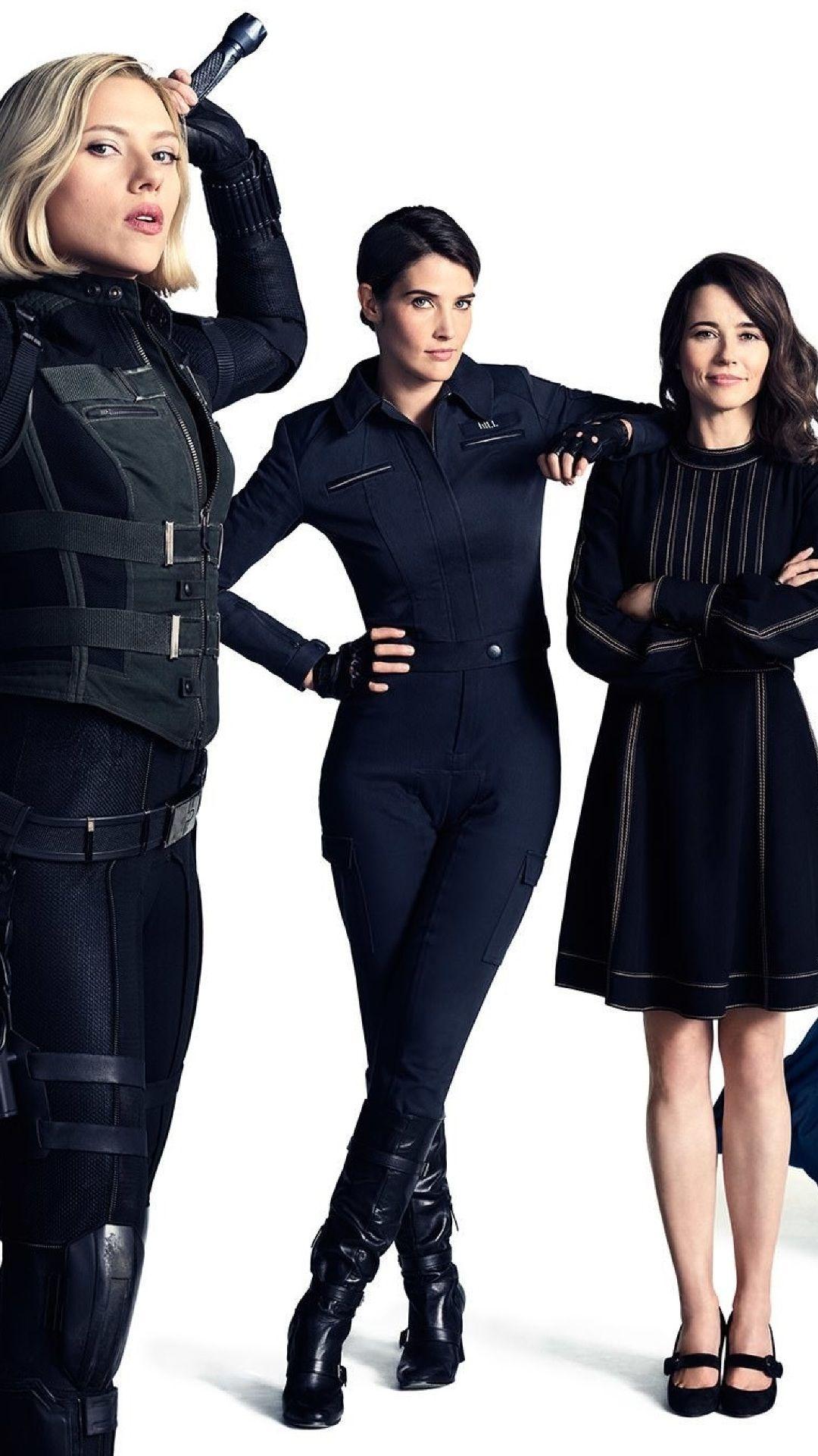 1080x1920 Black Widow, Valkyrie, Gamora And Wasp In Avengers Infinity War iPhone 6s, 6 Plus and Pixel XL , One Plus 3t, 5 Wallpaper, HD Movies 4K Wallpaper, Image, Photo and Background