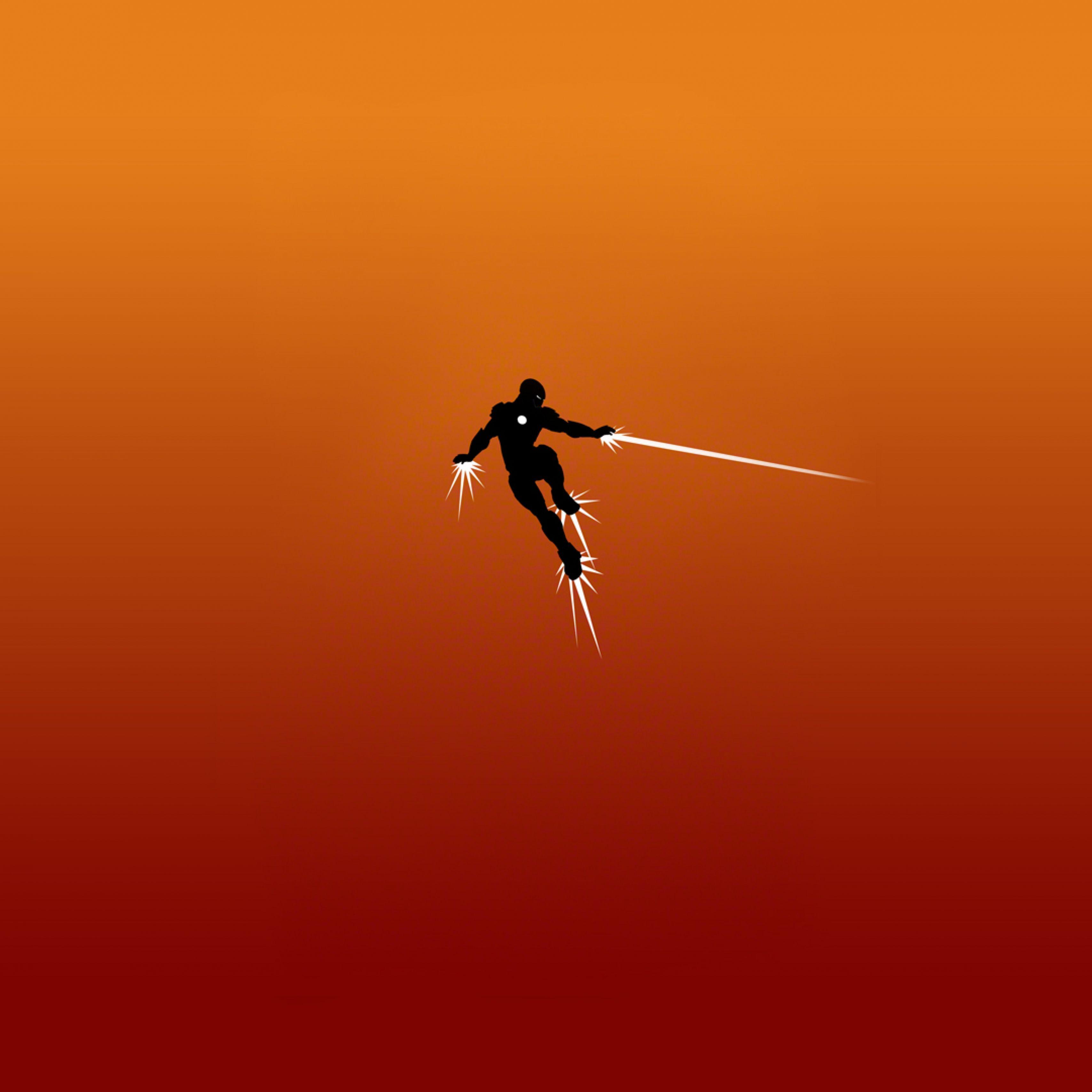 3415x3415 Download Iron Man Gradient In Avengers Infinity War 2018 Poster IPad Pro 12.9 Inches Retina Wallpaper 3415x3415