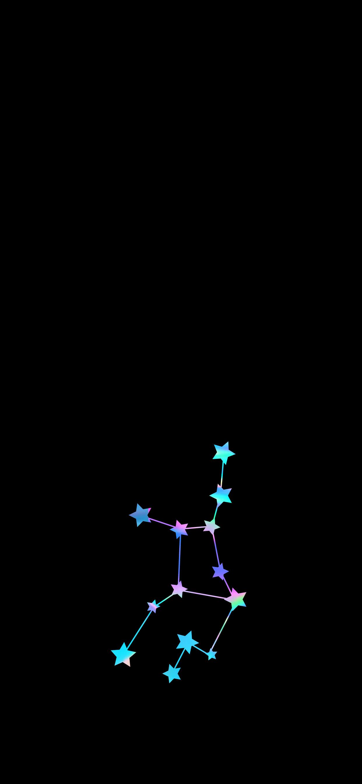 1242x2688 Free Dainty Astrology Sign iPhone Wallpaper. Ginger and Ivory