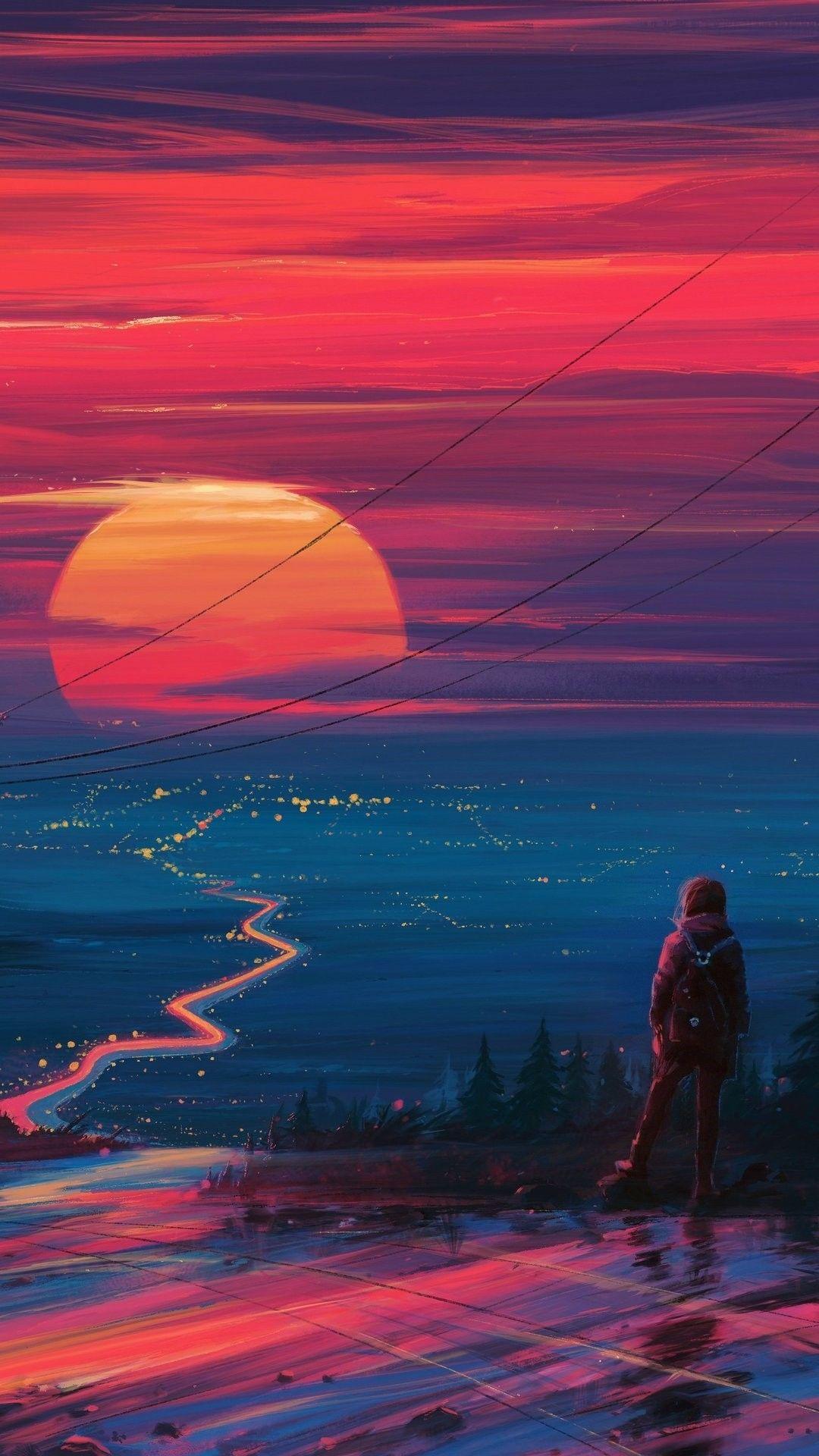1080x1920 Retro iPhone Wallpaper