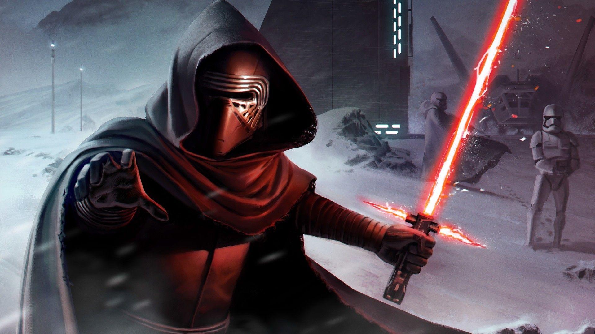 1920x1080 Kylo Ren Wallpaper