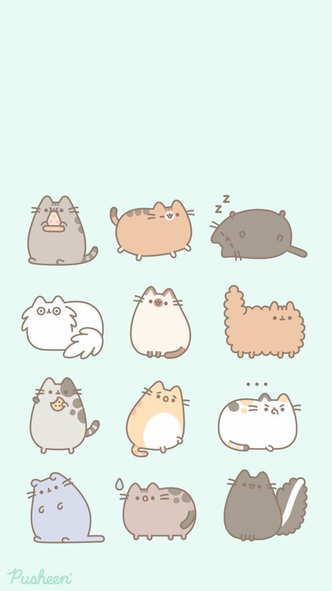 675x1200 pusheen and friends