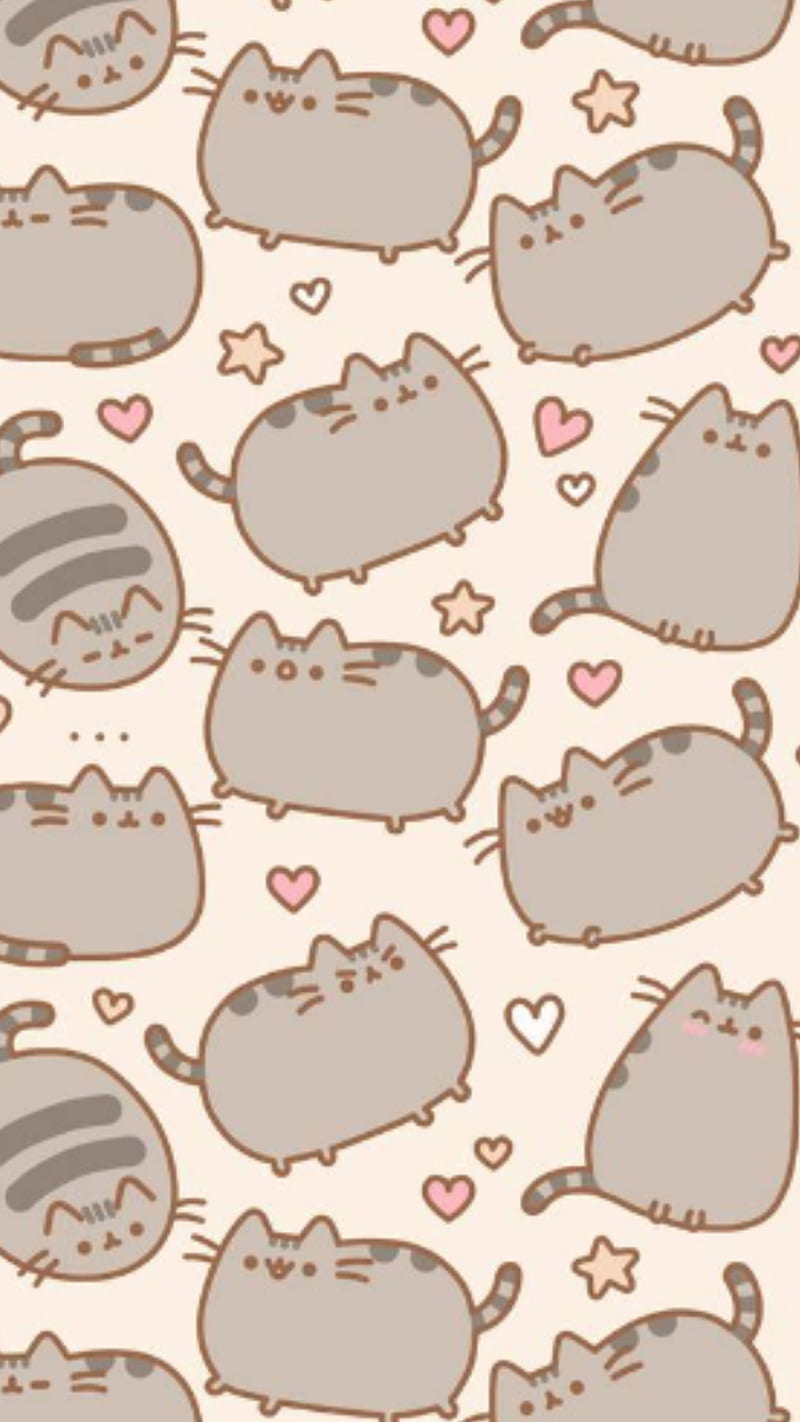 800x1422 Pusheen, cute, cute cat, cute cats, pusheen the cat, HD phone wallpaper