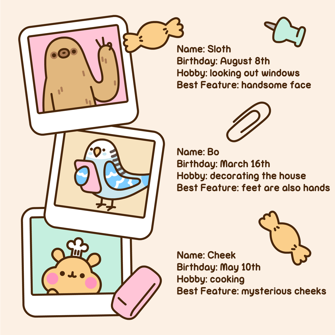 1080x1080 Pusheen : Family Photo