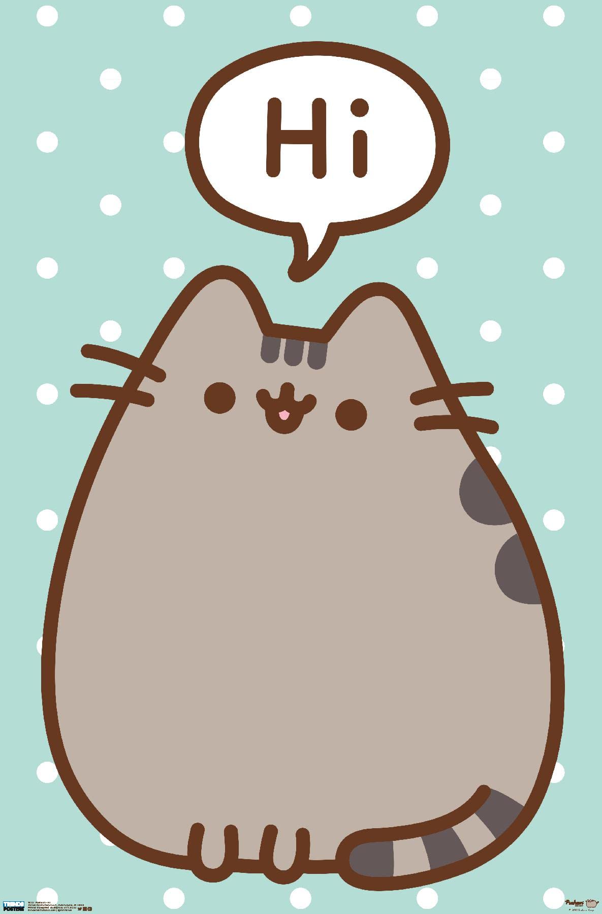 1185x1800 Trends International Pusheen Wall Poster, 22.375 x Premium Unframed Version: Posters & Prints
