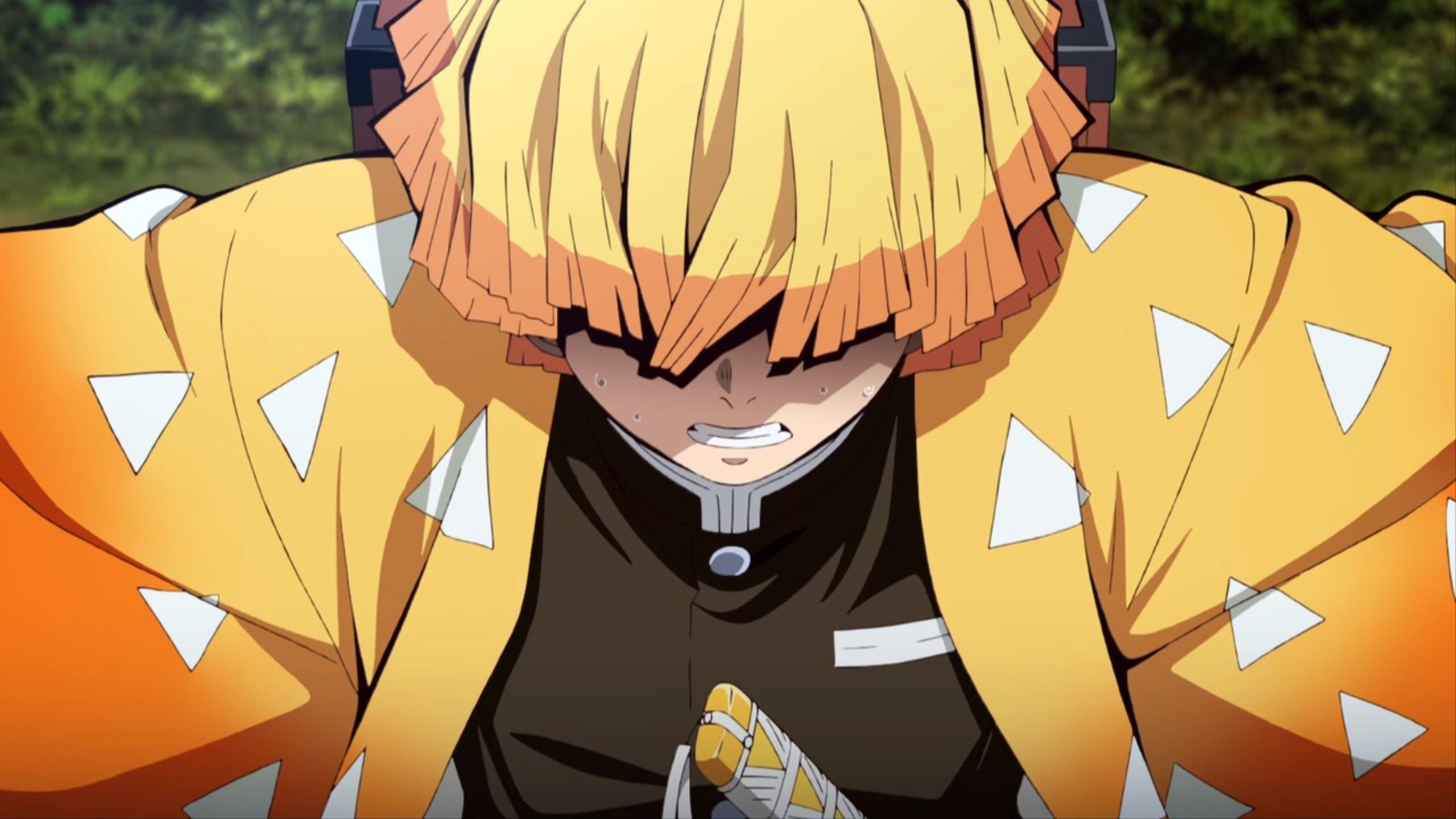 2560x1440 Zenitsu Agatsuma