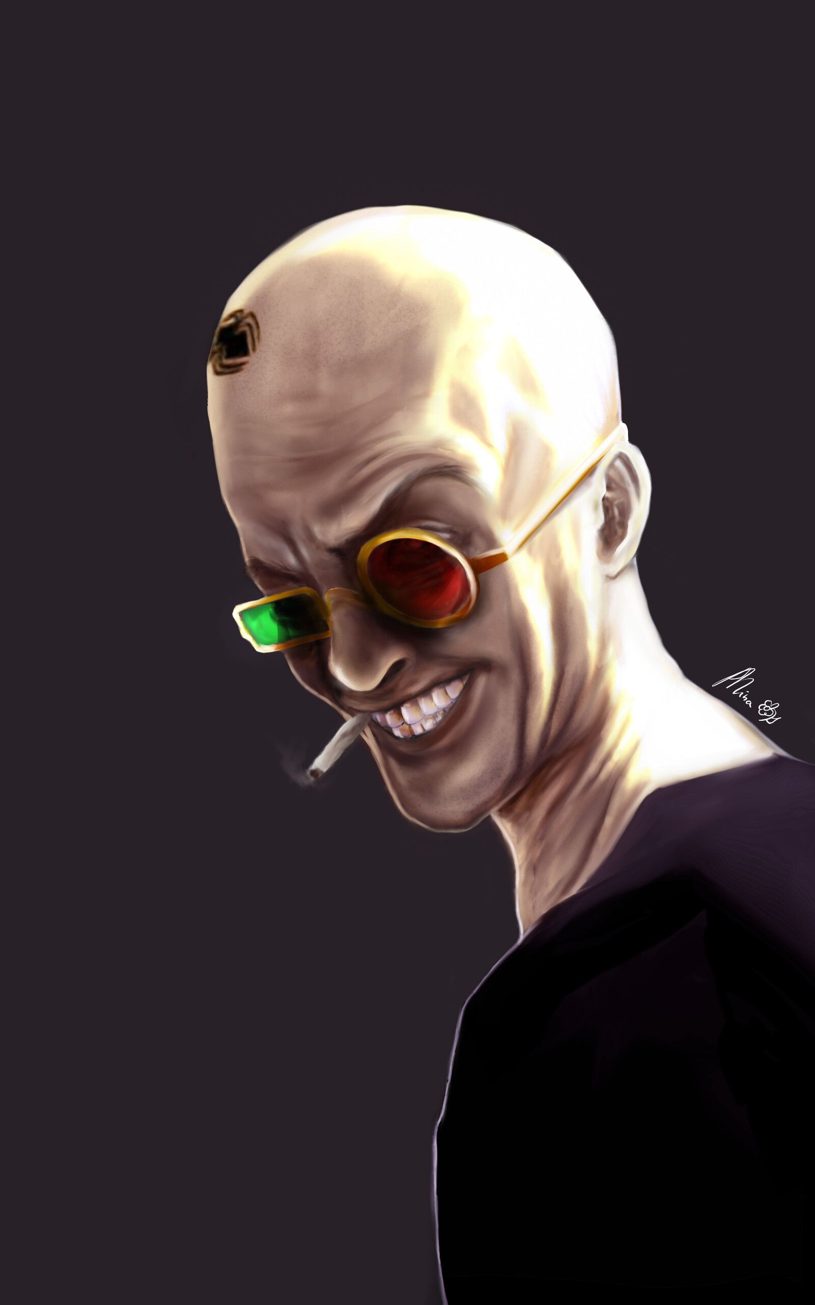 1600x2560 Spider Jerusalem, Nina Dakowicz