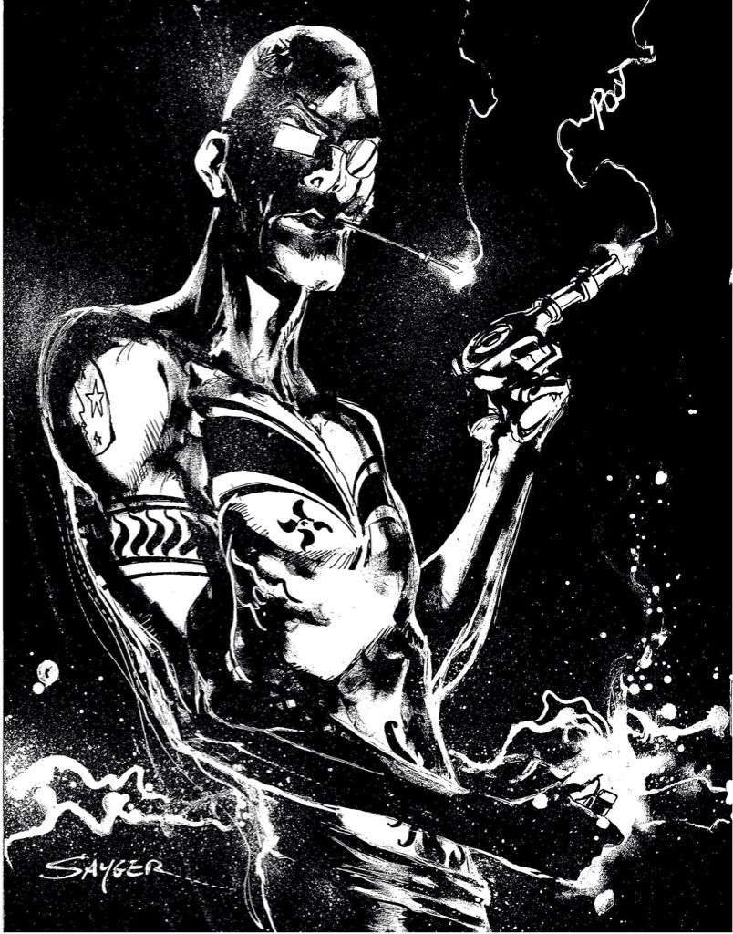 804x1024 Sneak Peek: Transmetropolitan Art Book