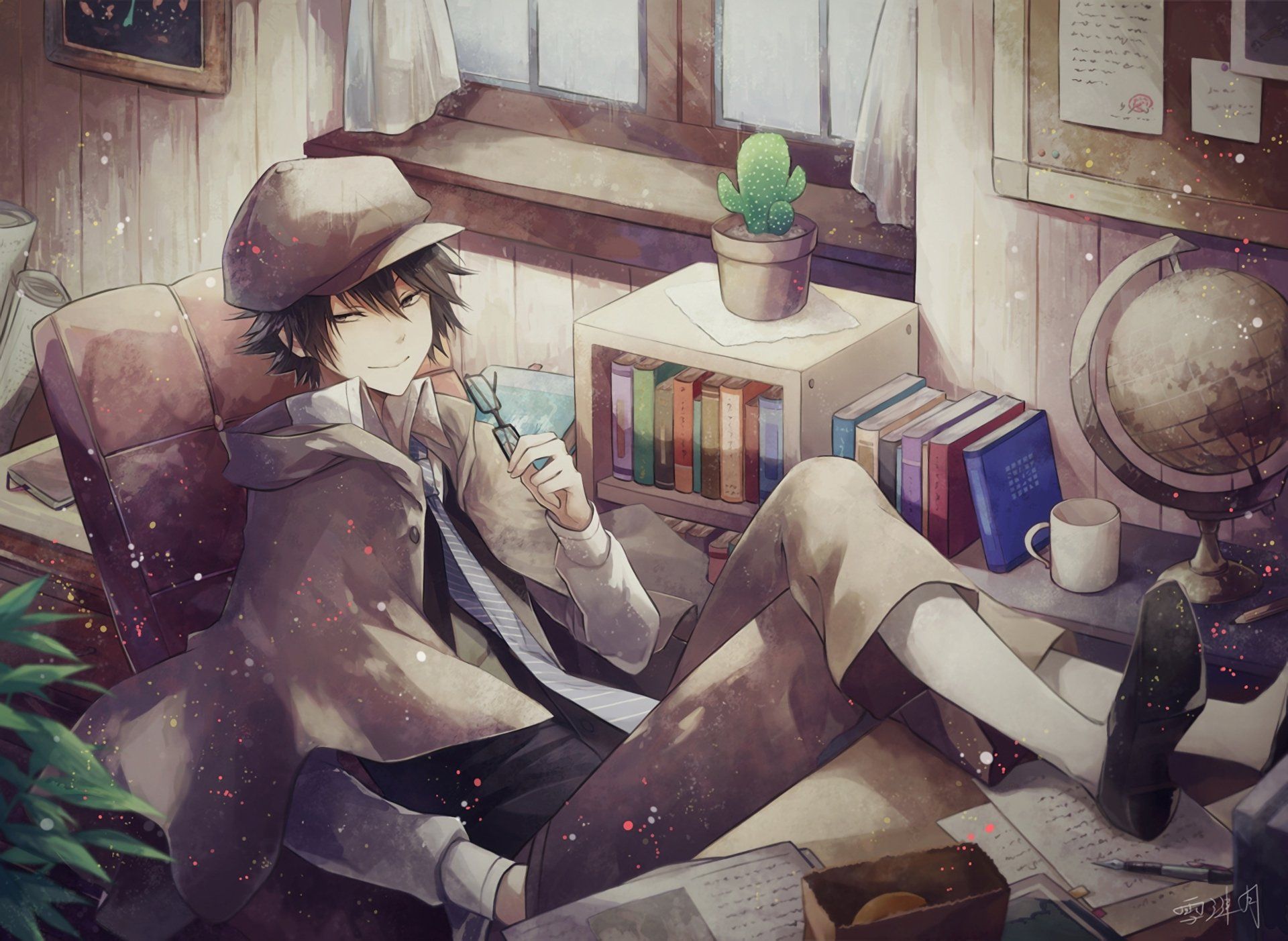 1920x1403 Bungou Stray Dogs HD Wallpaper: A Cozy Escapex1403