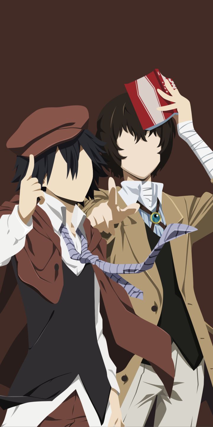720x1440 Phone wallpaper: Ranpo Edogawa, Anime, Bungou Stray Dogs, Osamu Dazai, Atsushi Nakajima 1277601