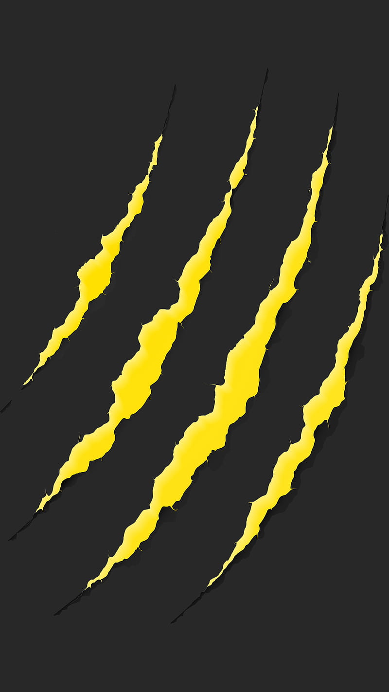 800x1422 Wolverine, 3D, cool, michigan, minimal, new, ripped, torn, HD phone wallpaper