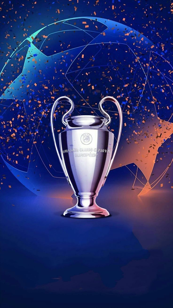 736x1308 Champions League Trophy Cup. Champions league logo, Madrid football, Uefa champions league