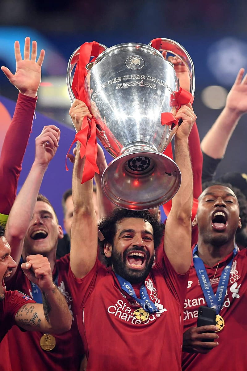 800x1200 Liverpool FC, anfield, champions, champions league, kop, mo salah, trophy, winners, HD phone wallpaper