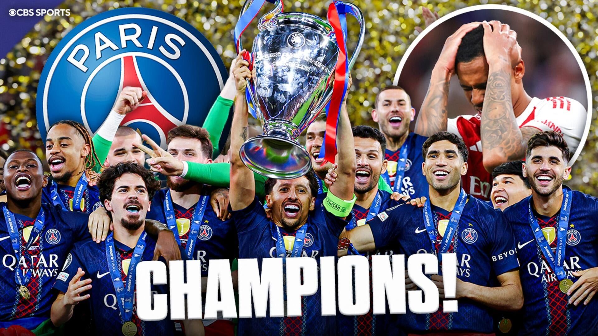 1920x1080 PSG Defeats Arsenal on Penalties to Win UCL Final