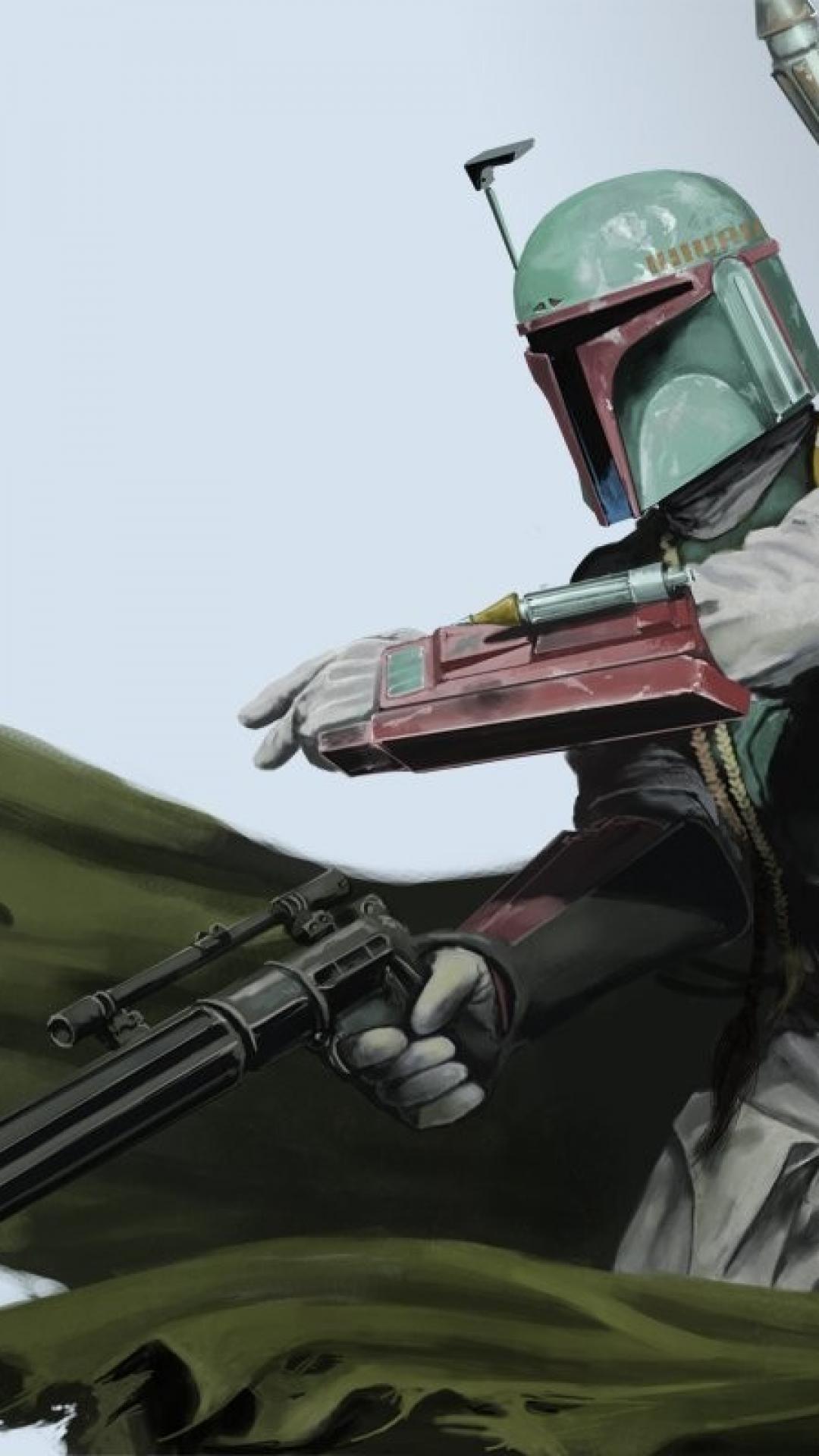 1080x1920 Boba Fett iPhone Wallpaper HD Wallpaper