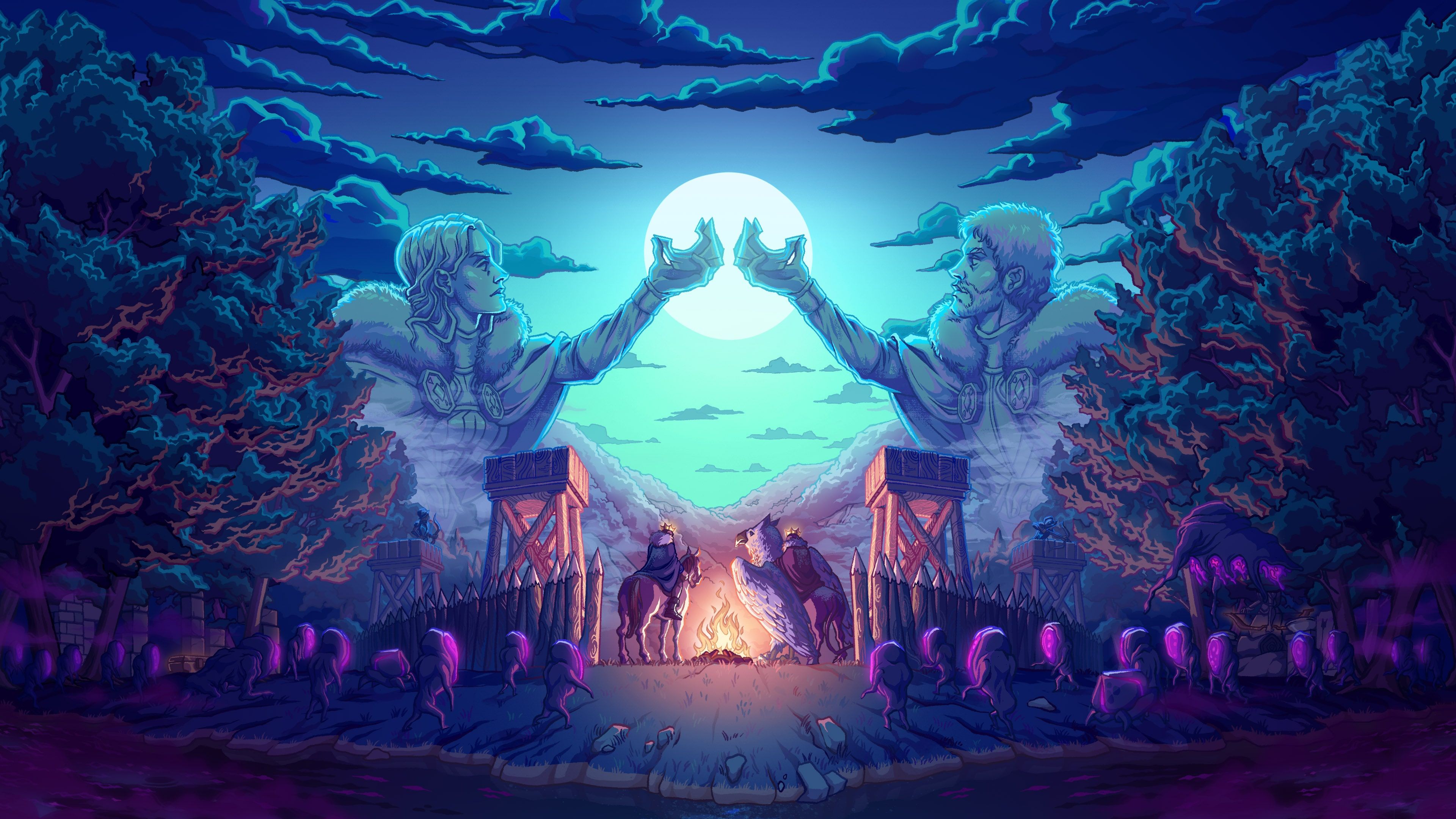 3840x2160 Kingdom Two Crowns